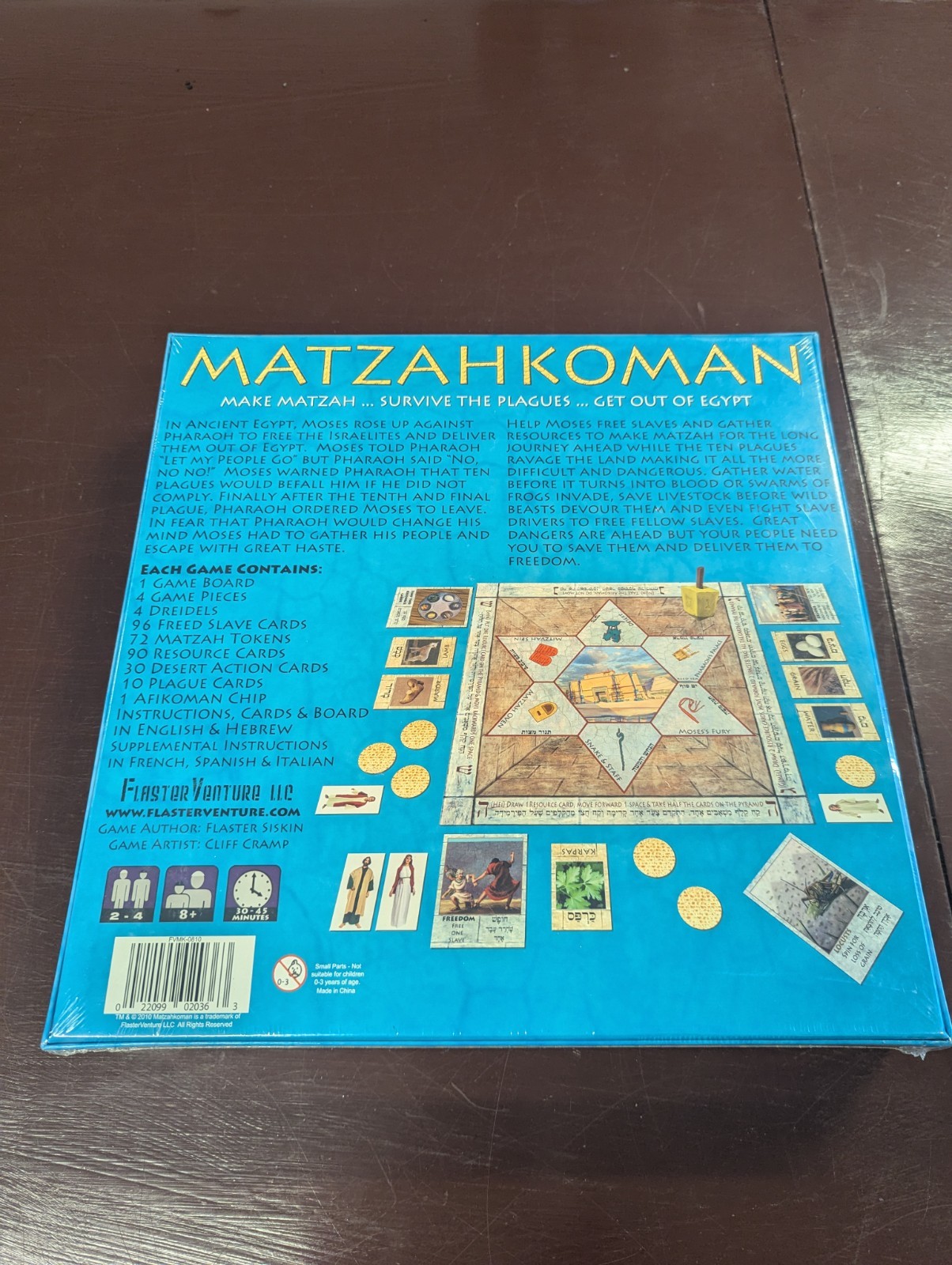 MATZAKOMAN– Board Game -Jewish Pesach And Passover–Themed Game–8 Years and Up