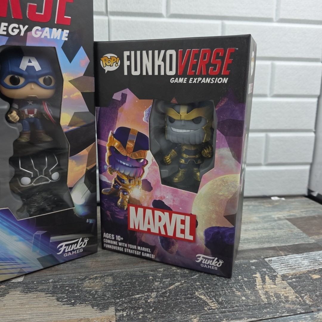 MARVEL FUNKOVERSE STRATEGY GAME 100 PLUS EXPANSION 101 CHASE THANOS NEW SEALED
