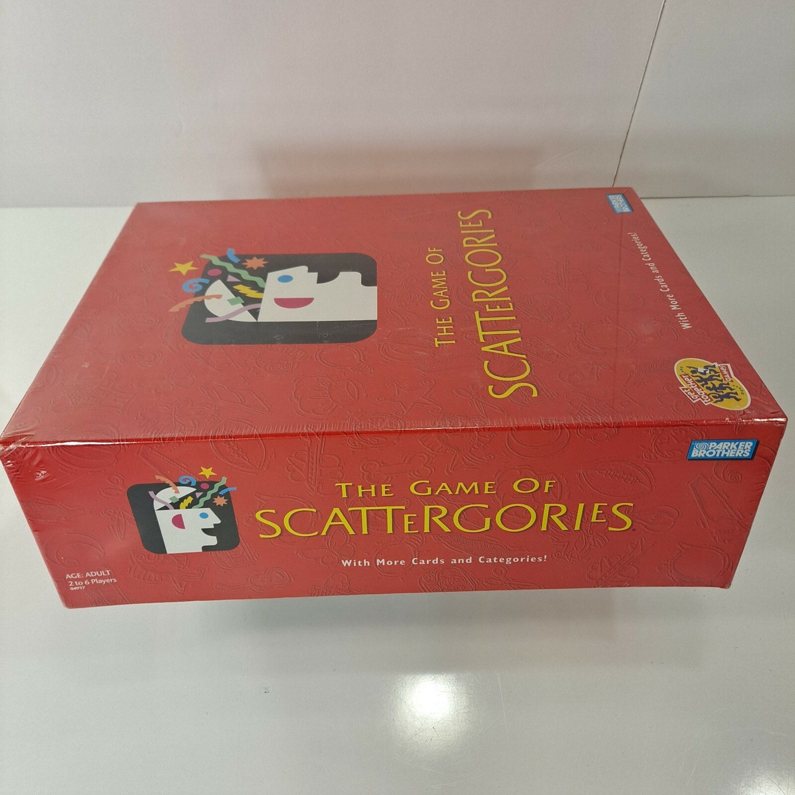 The Game Of SCATTERGORIES New FACTORY SEALED BOX Hasbro Board Game