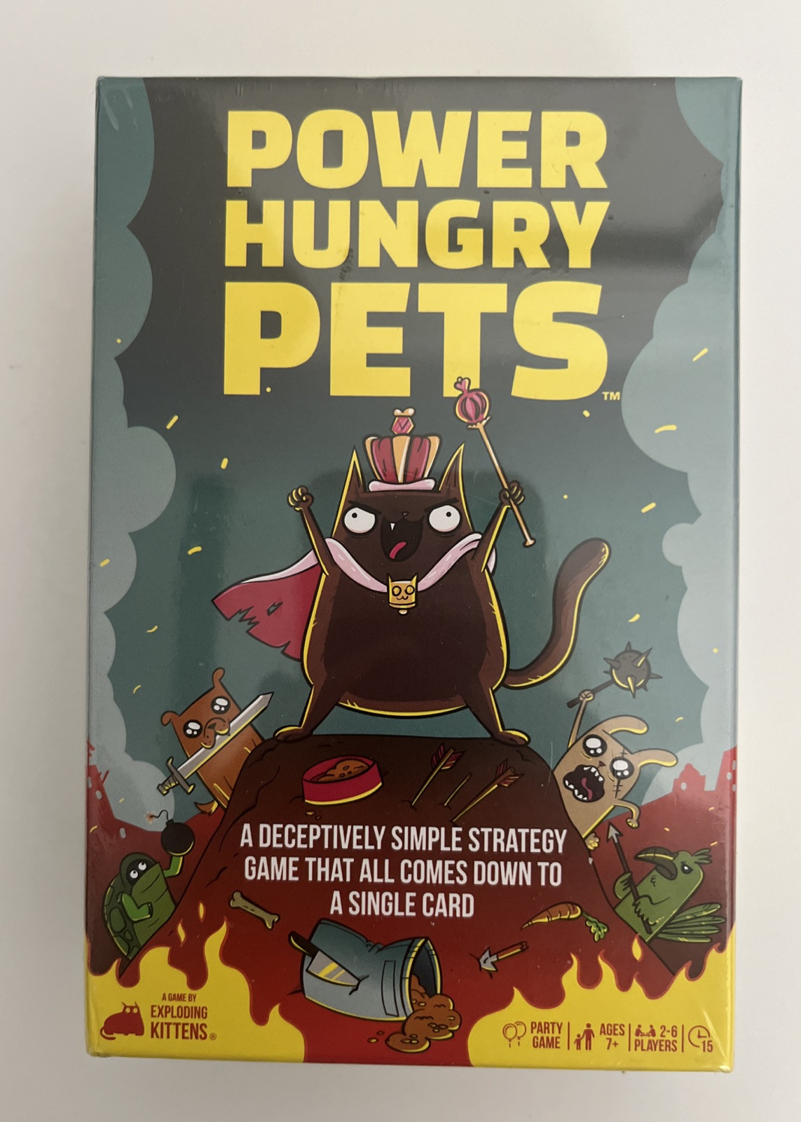 Power Hungry Pets by Exploding Kittens New/Sealed Free Shipping