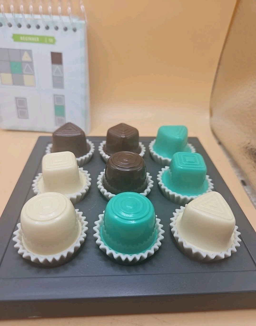 ThinkFun Chocolate Fix Logic Game Complete In Bag Instructions