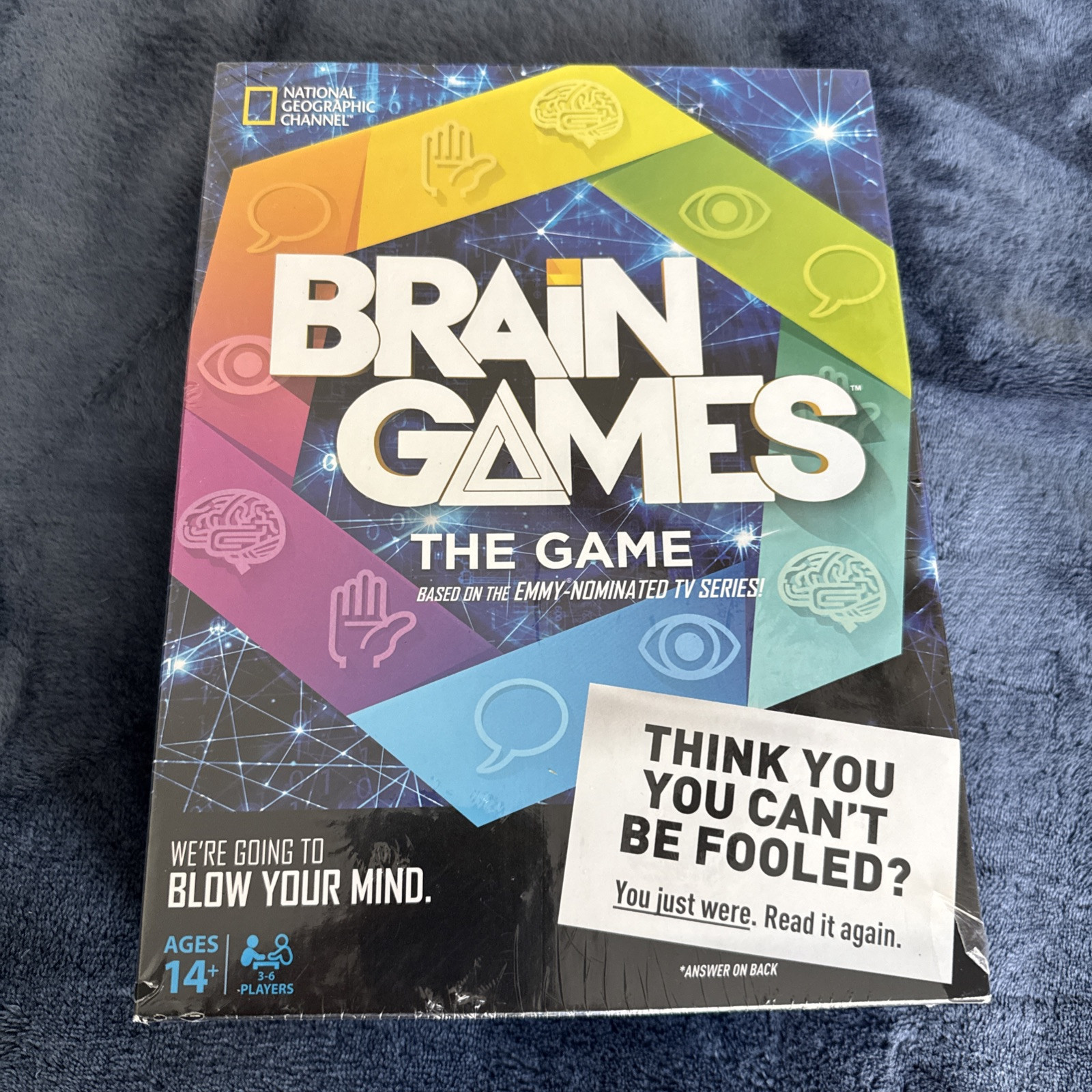 Brain Games Board Game – The National Geographic Channel NIB