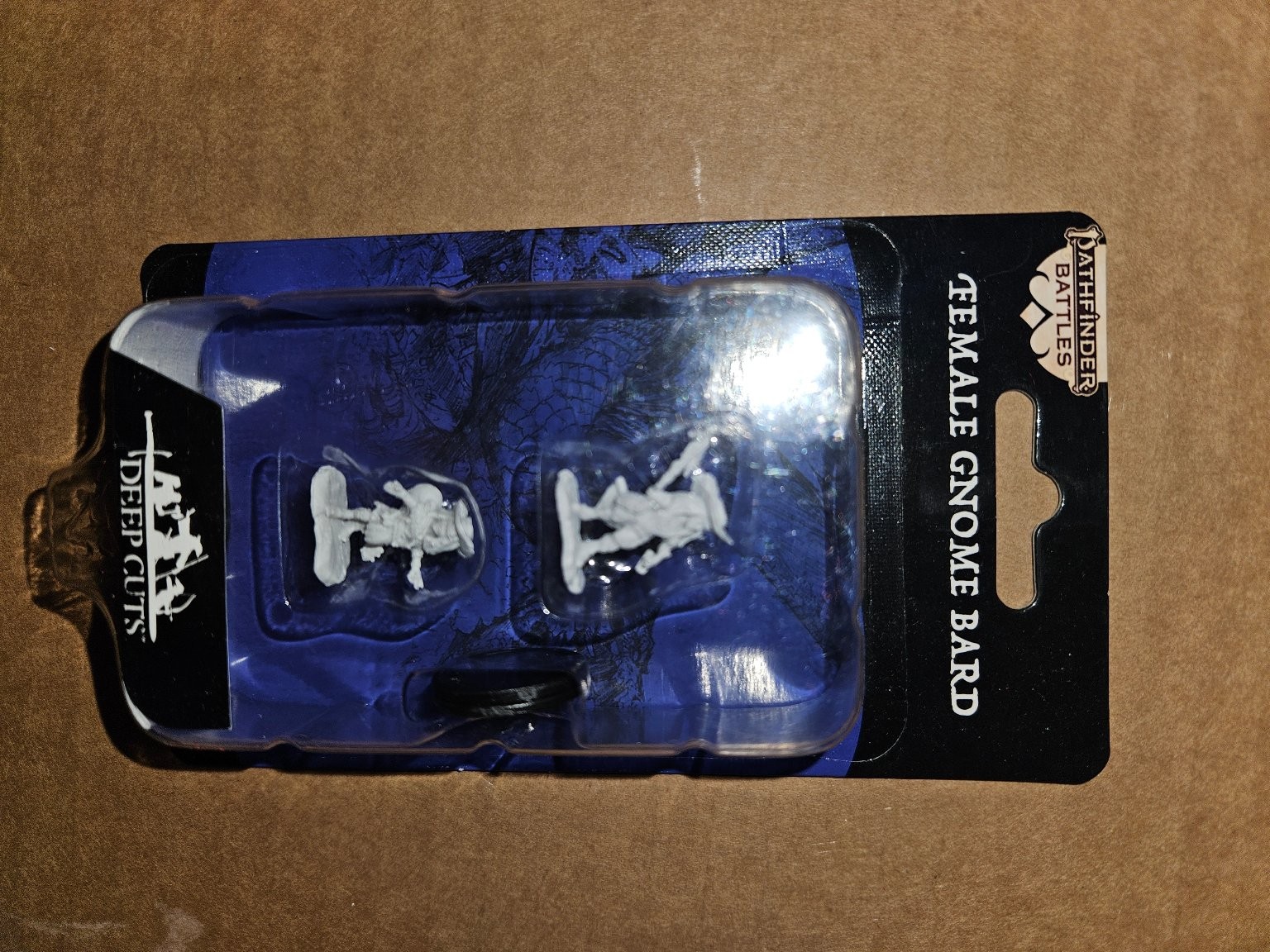 Pathfinder Battles Deep Cuts Female Gnome Bard Miniatures Figure Set