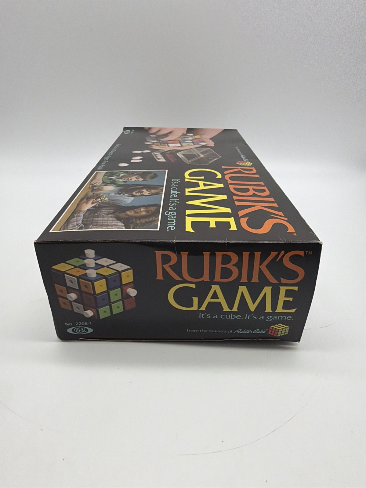 Vintage 1982 Ideal Corp RUBIK’S GAME Peg Toy Complete: Cube, Original Box, Rules