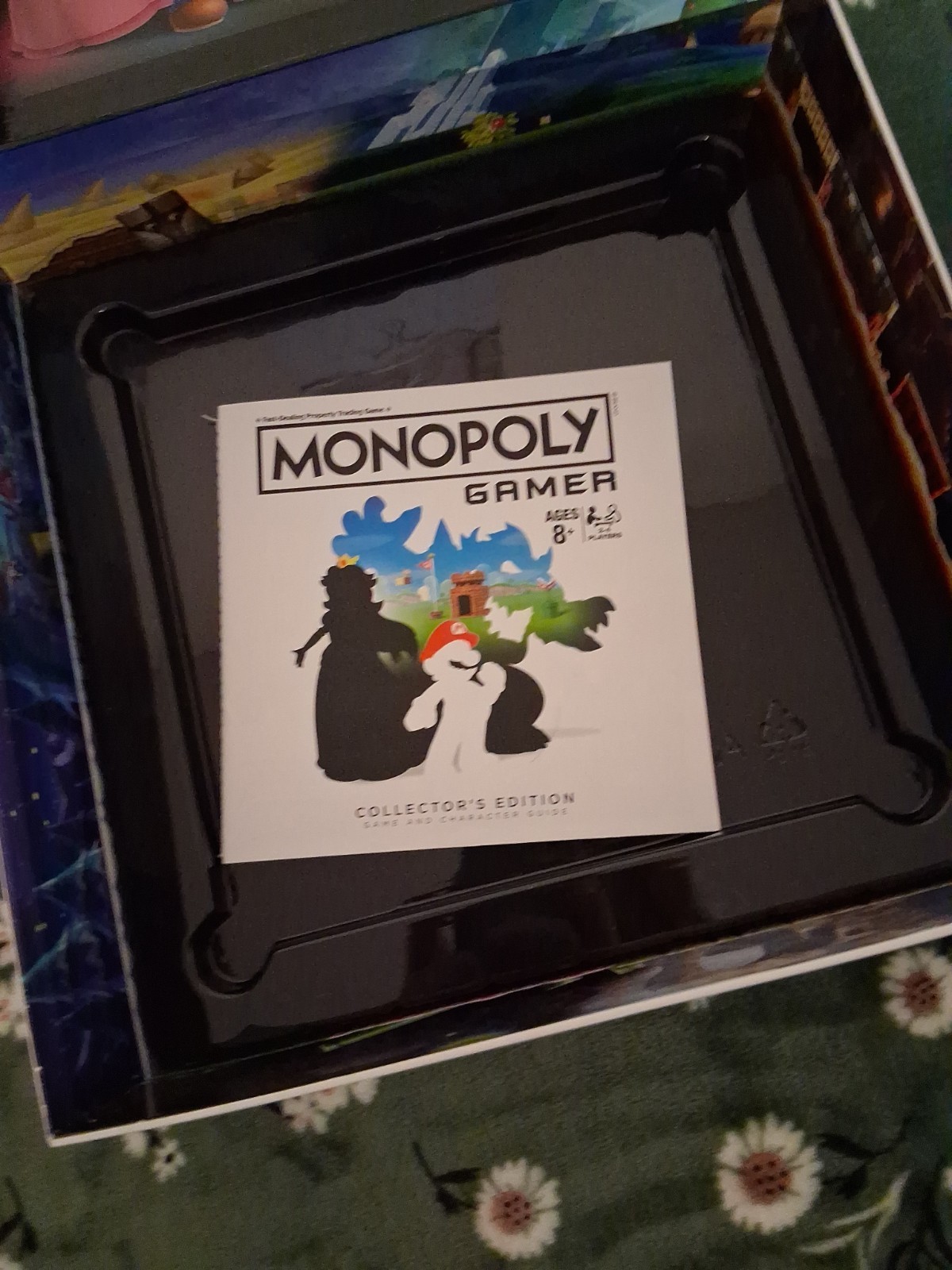 Monopoly Gamer Super Mario Complete Game with Six Add-On Character Figures