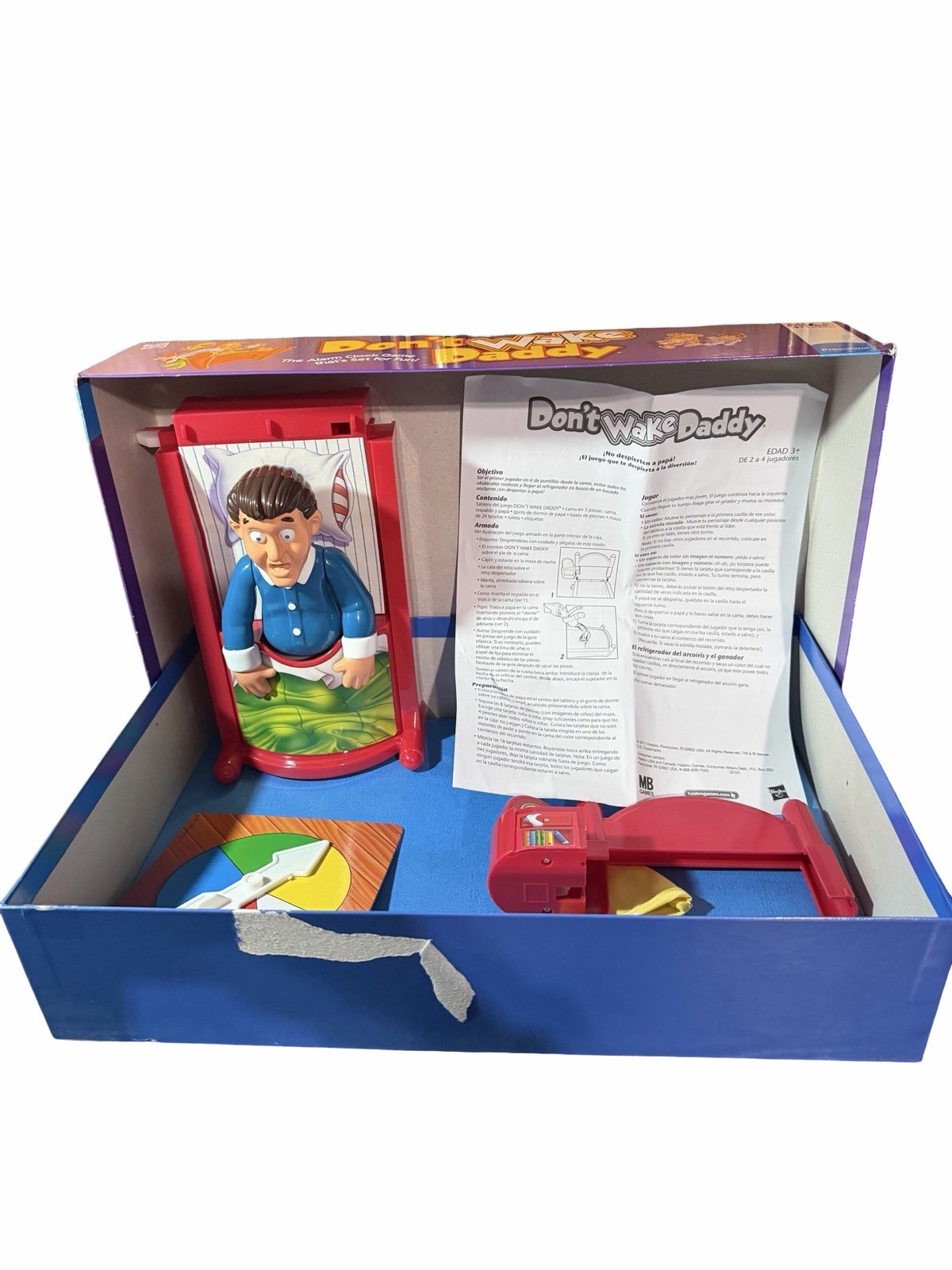 Hasbro Don’t Wake Daddy Alarm Clock Game