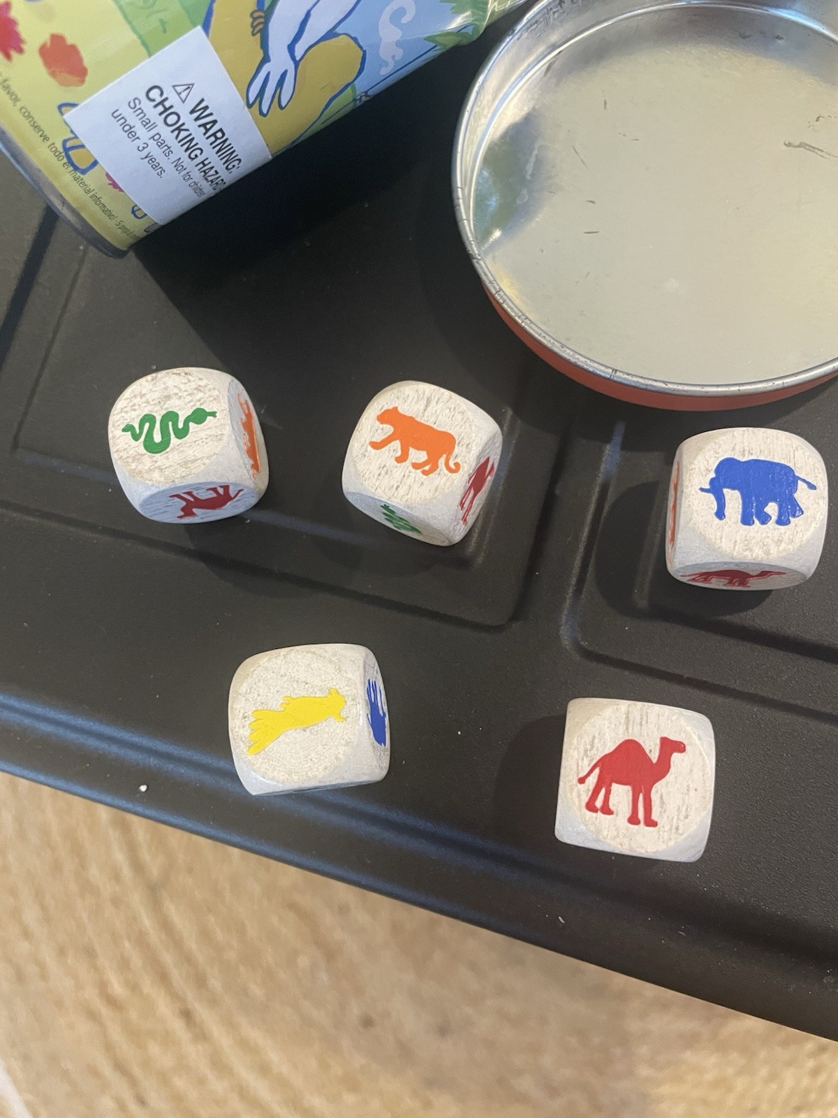 Haba Animal Yahtzee Game In Tin