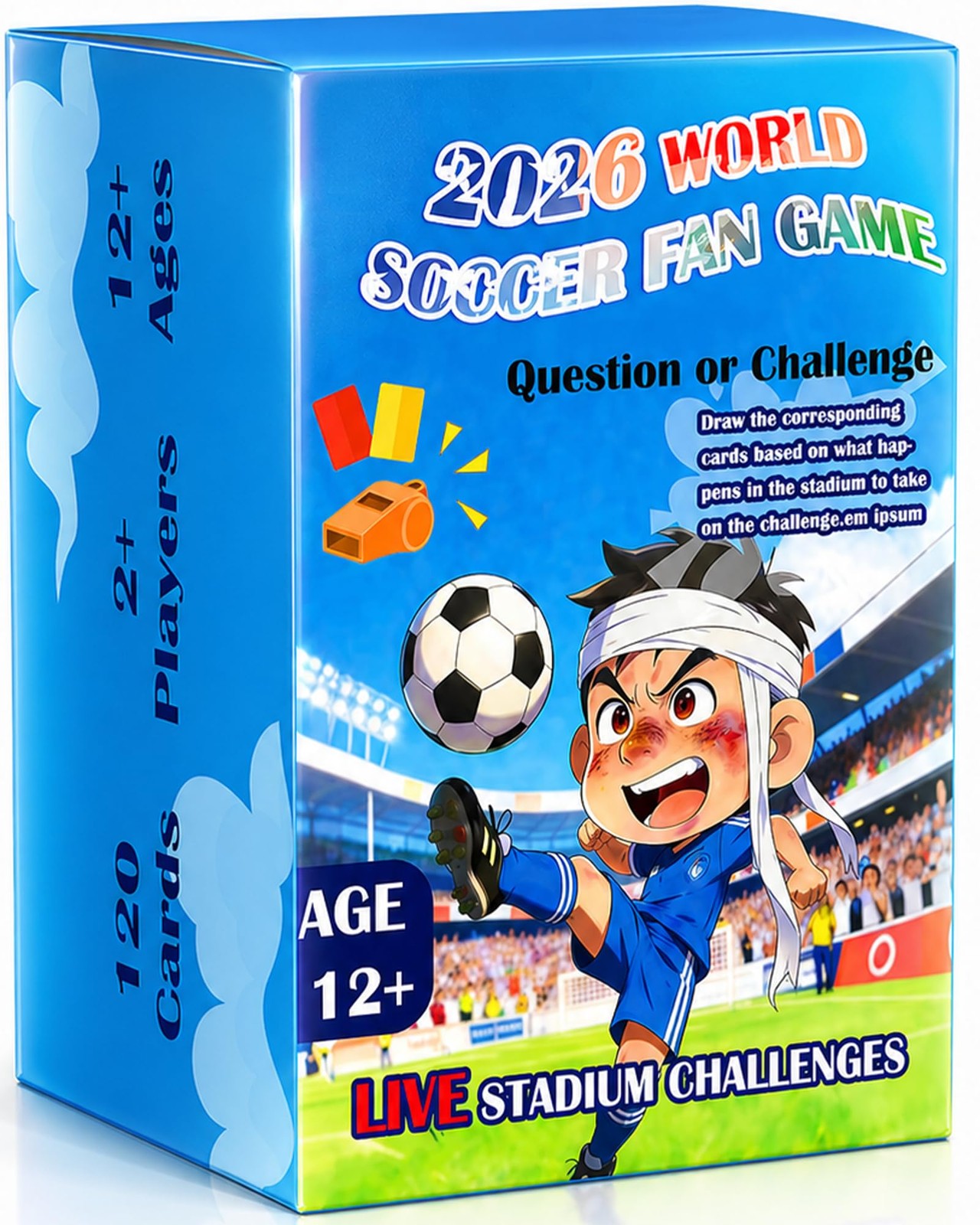 2026 World Soccer Live Watch Party Game – 120 Challenges & Questions Interact…