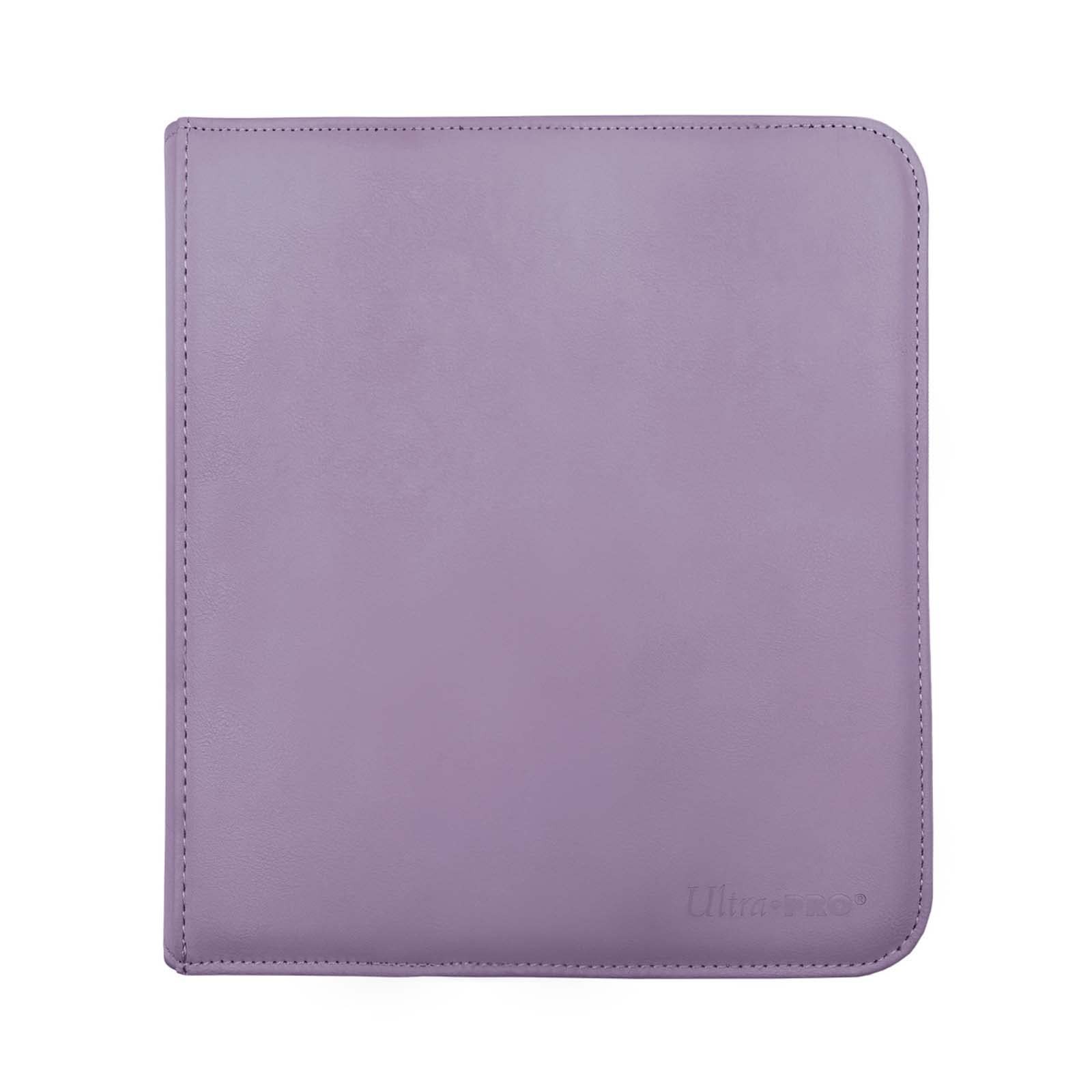 Ultra Pro E-15742 Pro-12 Pocket Zippered Binder-Purple ys/m, Purple