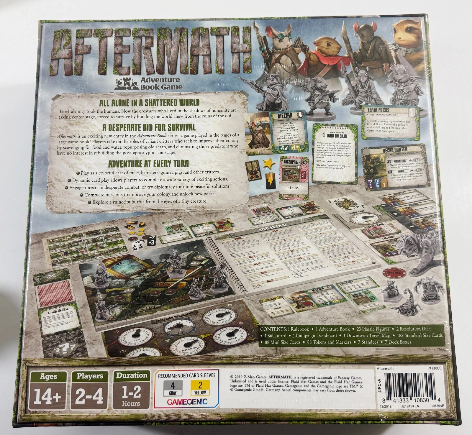Aftermath – An Adventure Book Game by Plaid Hat Games (2019) – BRAND NEW SEALED