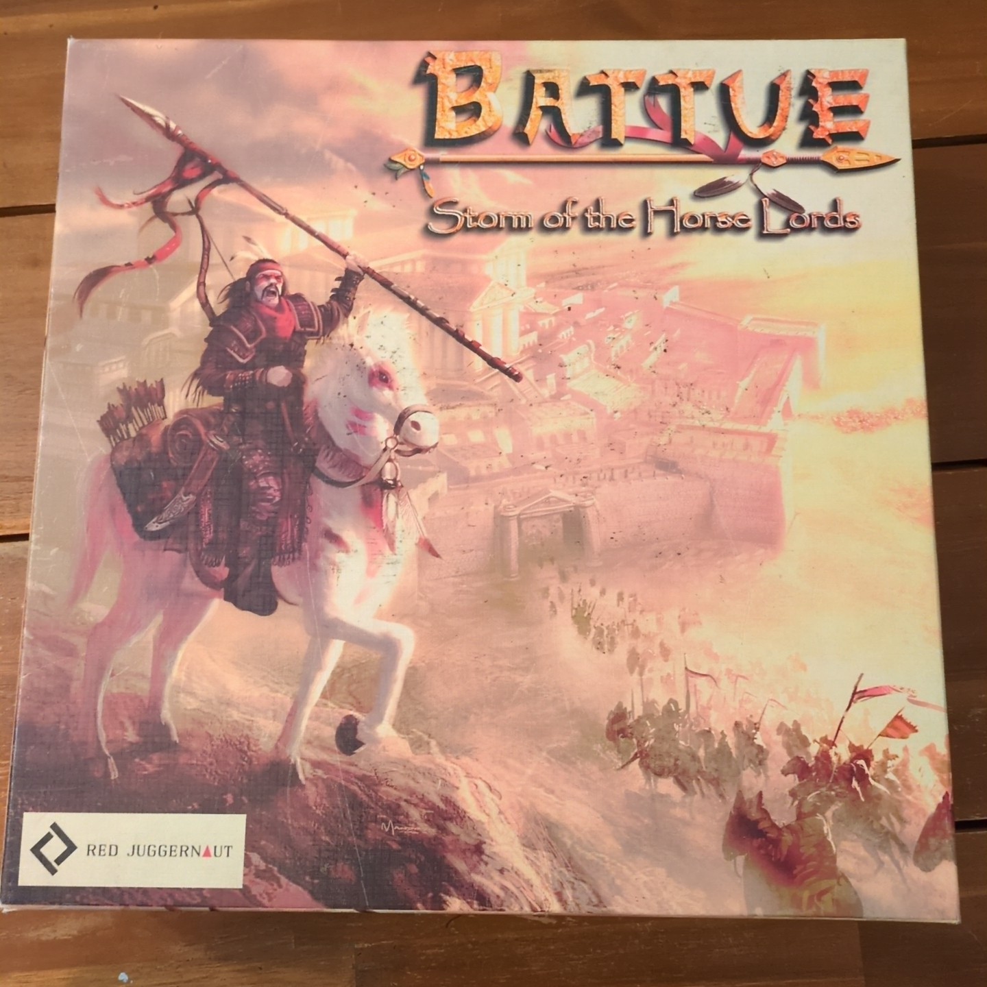Battue Storm Of The Horse Lords Red Juggernaut Board Game