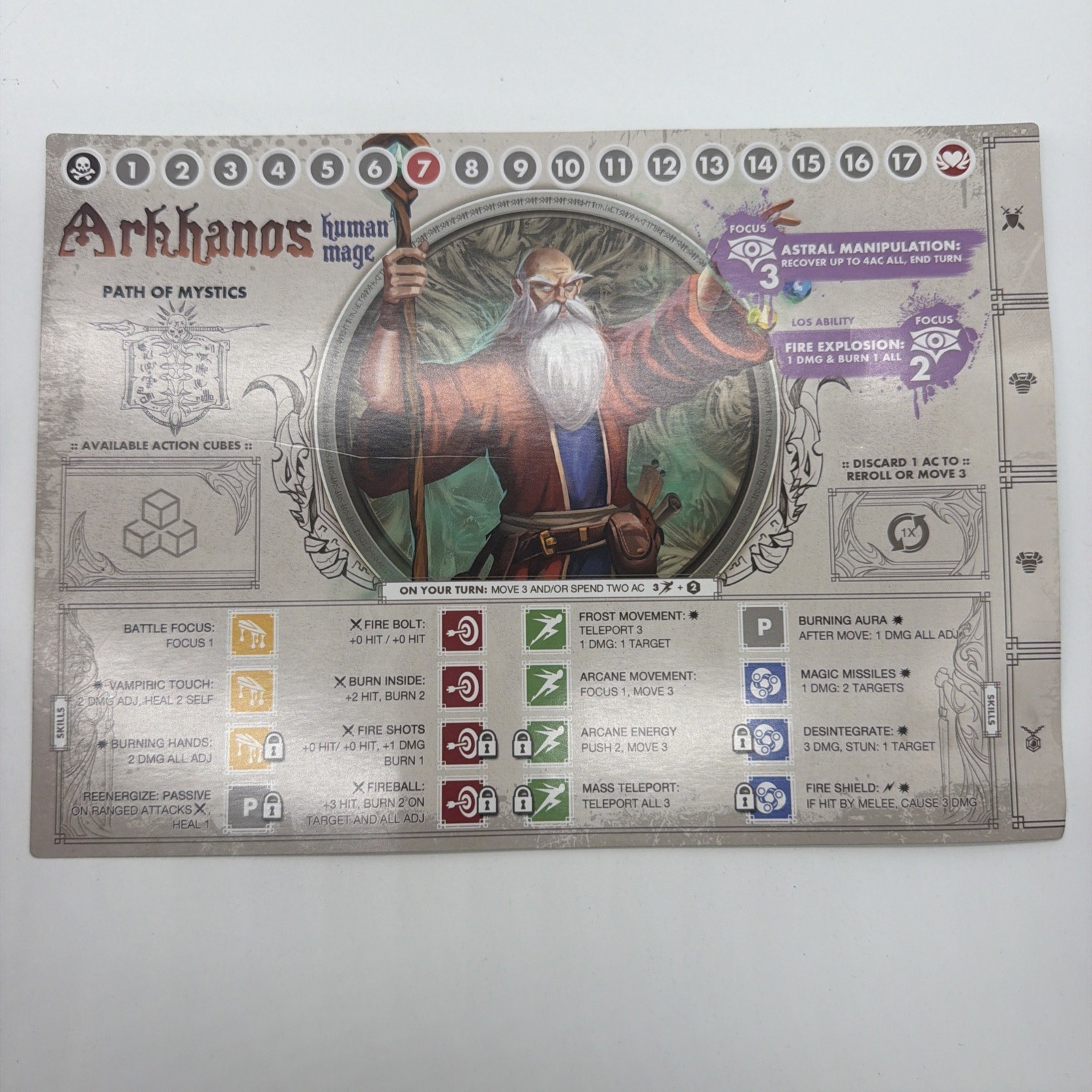 The Towers of Arkhanos Deluxe Ed,The Dark Tower Expansion, 5th Player Bundle A14