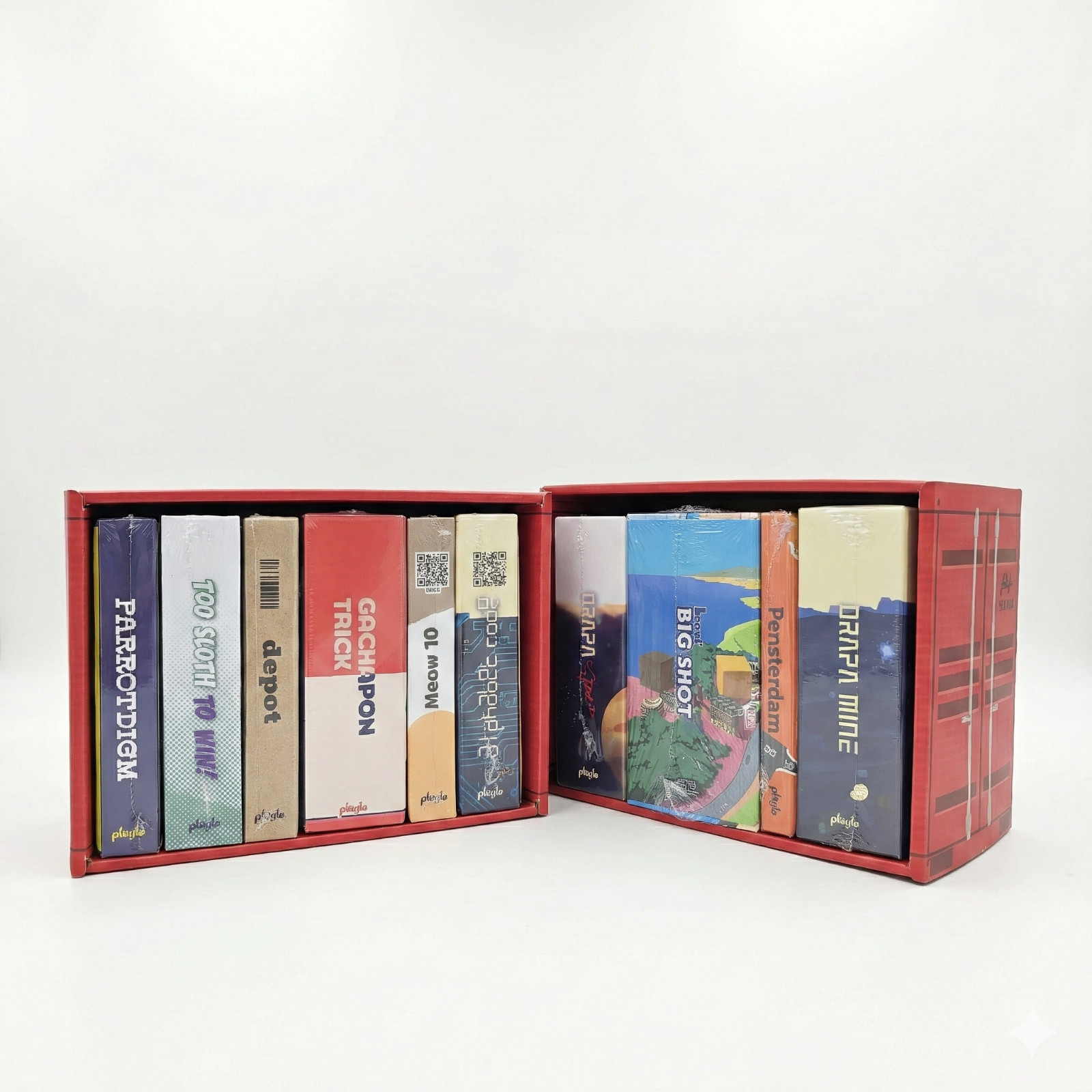 Build Your Own Playte Small Game Box – Pick 1 Board Games + Random (2~4 Games).