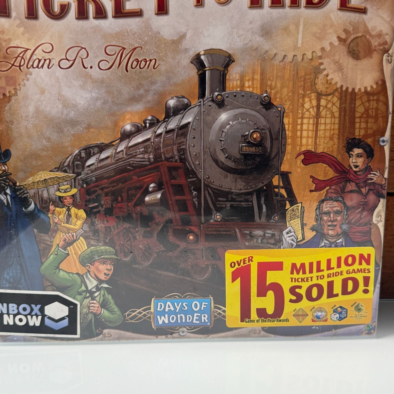 Ticket to Ride Board Game – A Cross-Country Train Adventure Strategy Game NEW