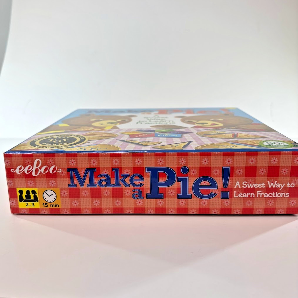 Make a Pie! Fractions Game 2008 Edition Award Winner learn homeschool tutor fun