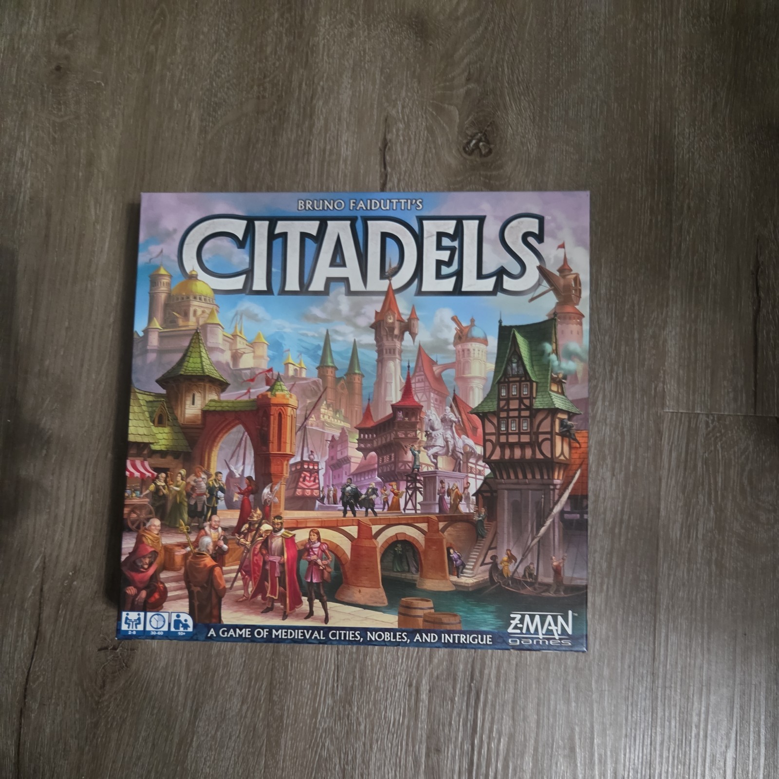 Citadels Bruno Faidutti’s 2016 1st Edition Card Game Asmodee Games