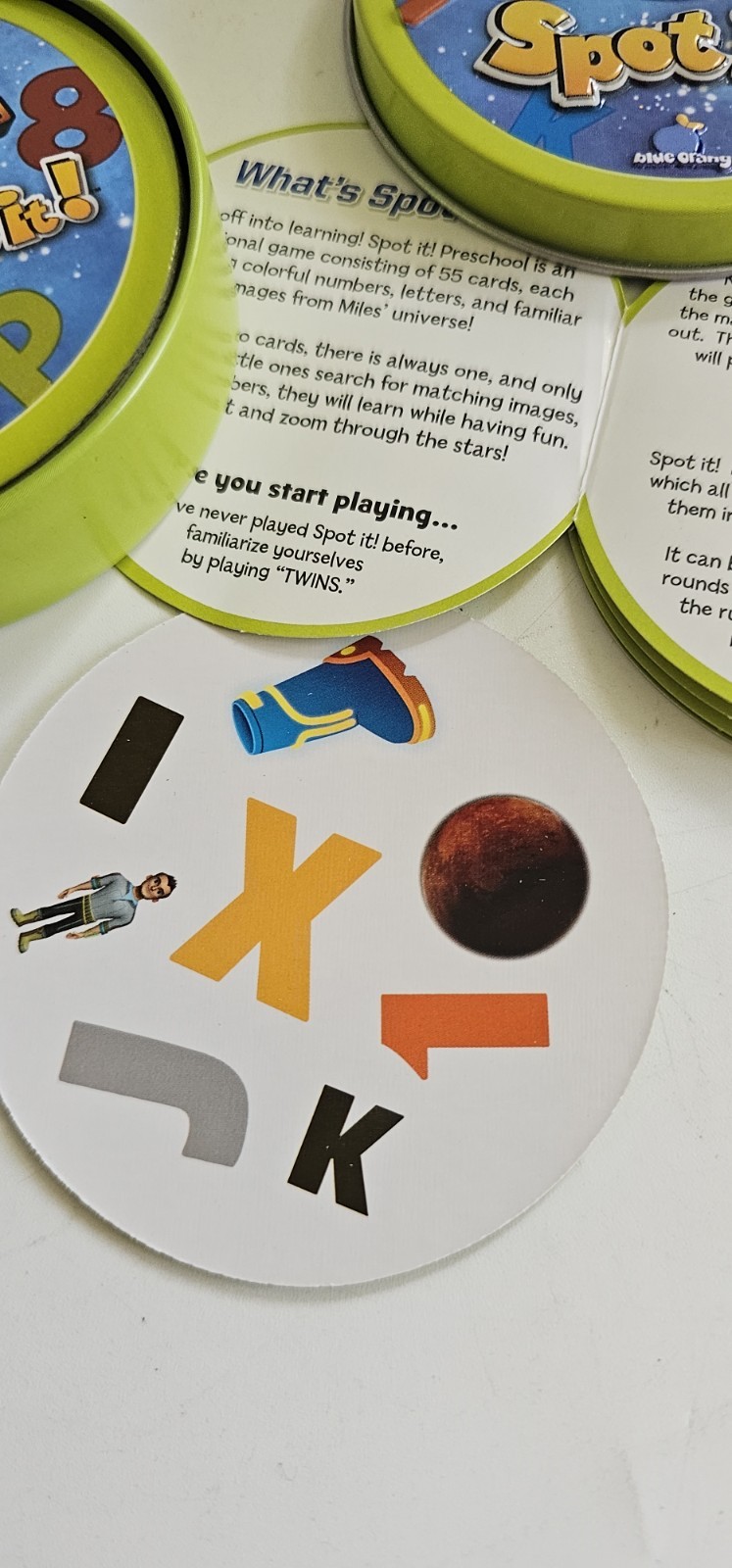 Spot It! Disney Miles From Tomorrowland Matching Card Game Ages 3
