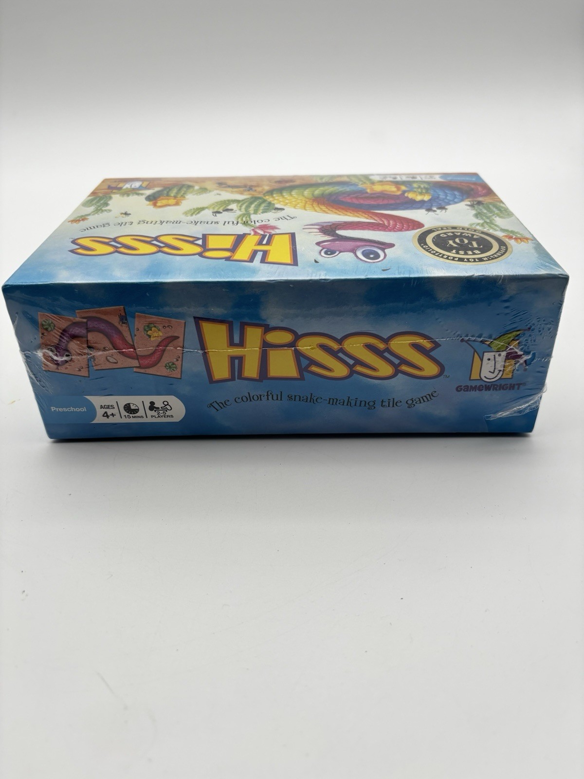 New. HISSS The Colorful Snake Making Tile Matching Game Gamewright. New. Sealed.