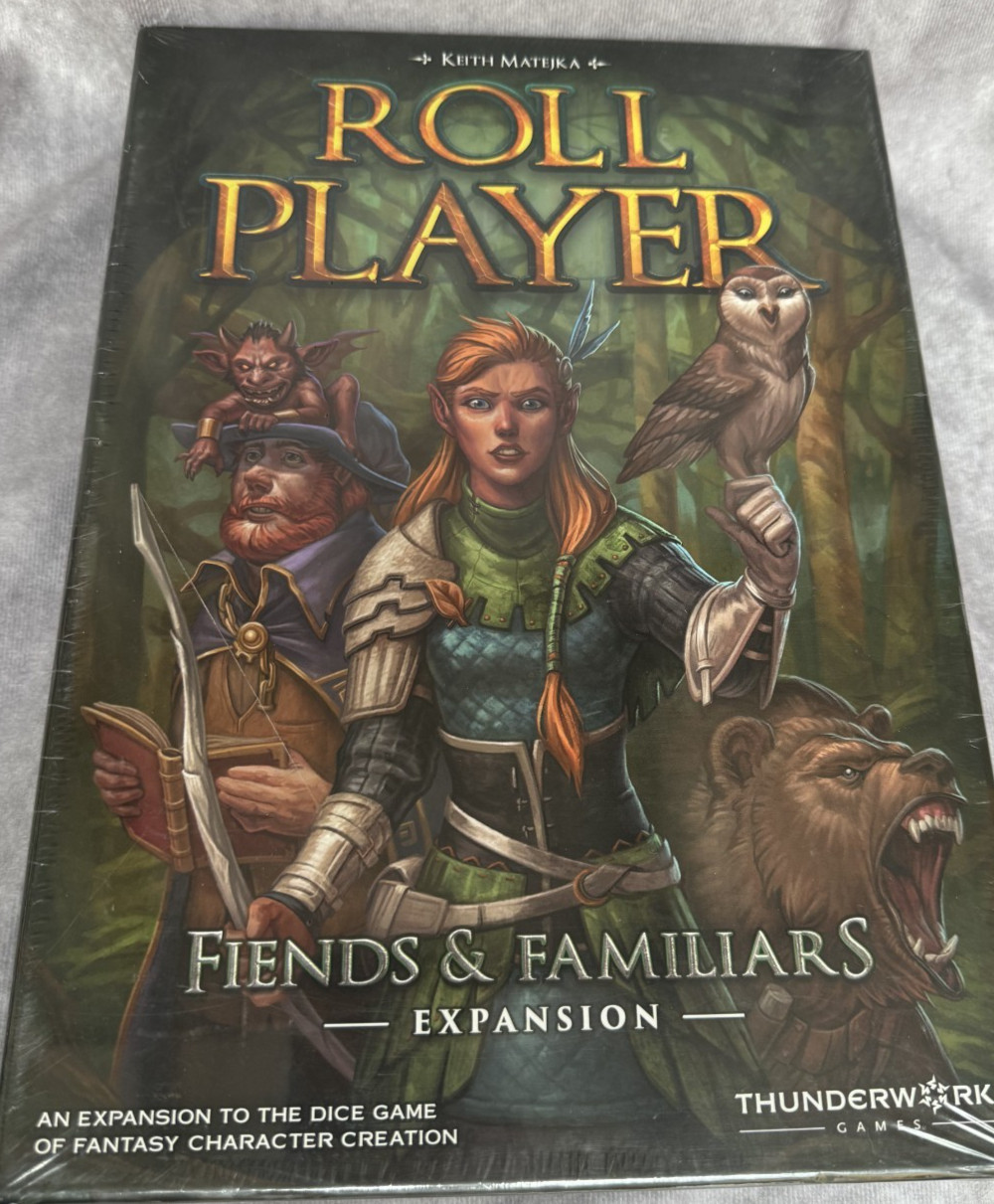 Roll Player Friends & Familiars Expansion NEW! Thunderworks Games