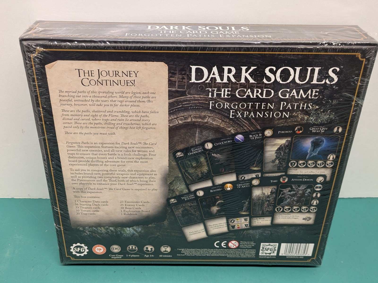 NEW Dark Souls The Card Game Forgotten Paths Expansion SEALED Steamforged Games