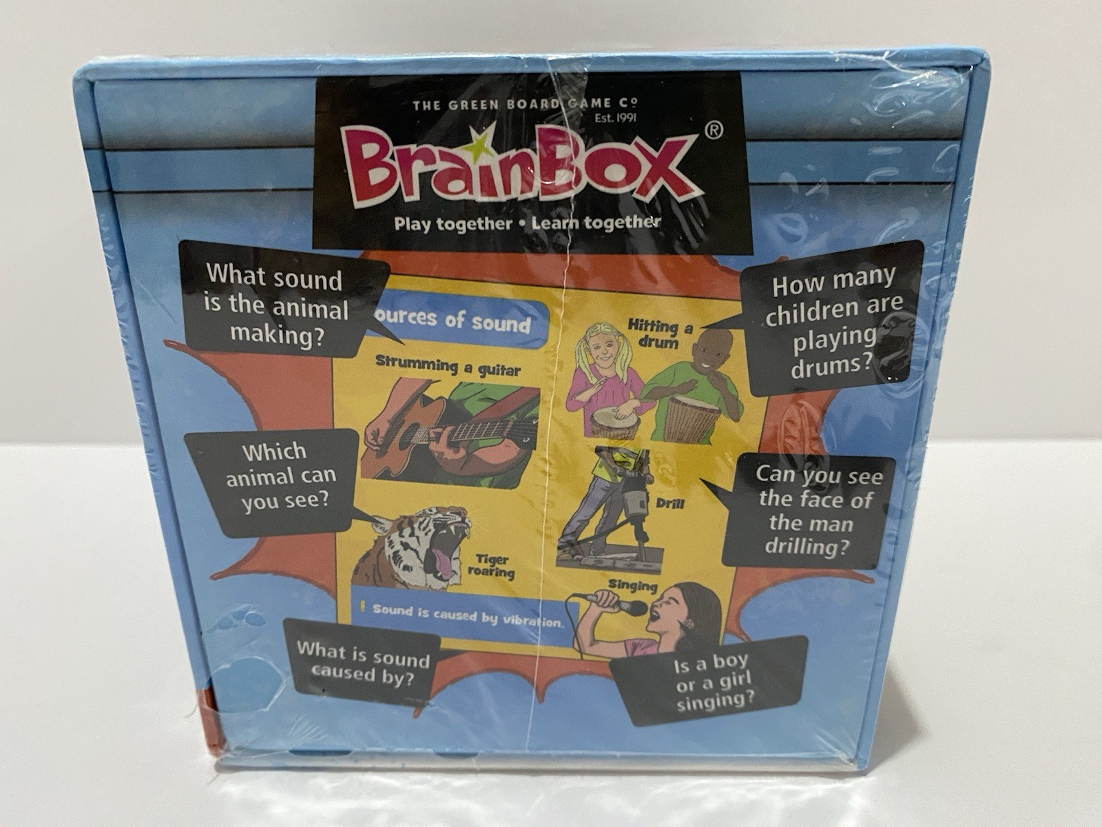 BrainBox Science Level 4 Educational Family Board Game Sealed Ages 7+ New