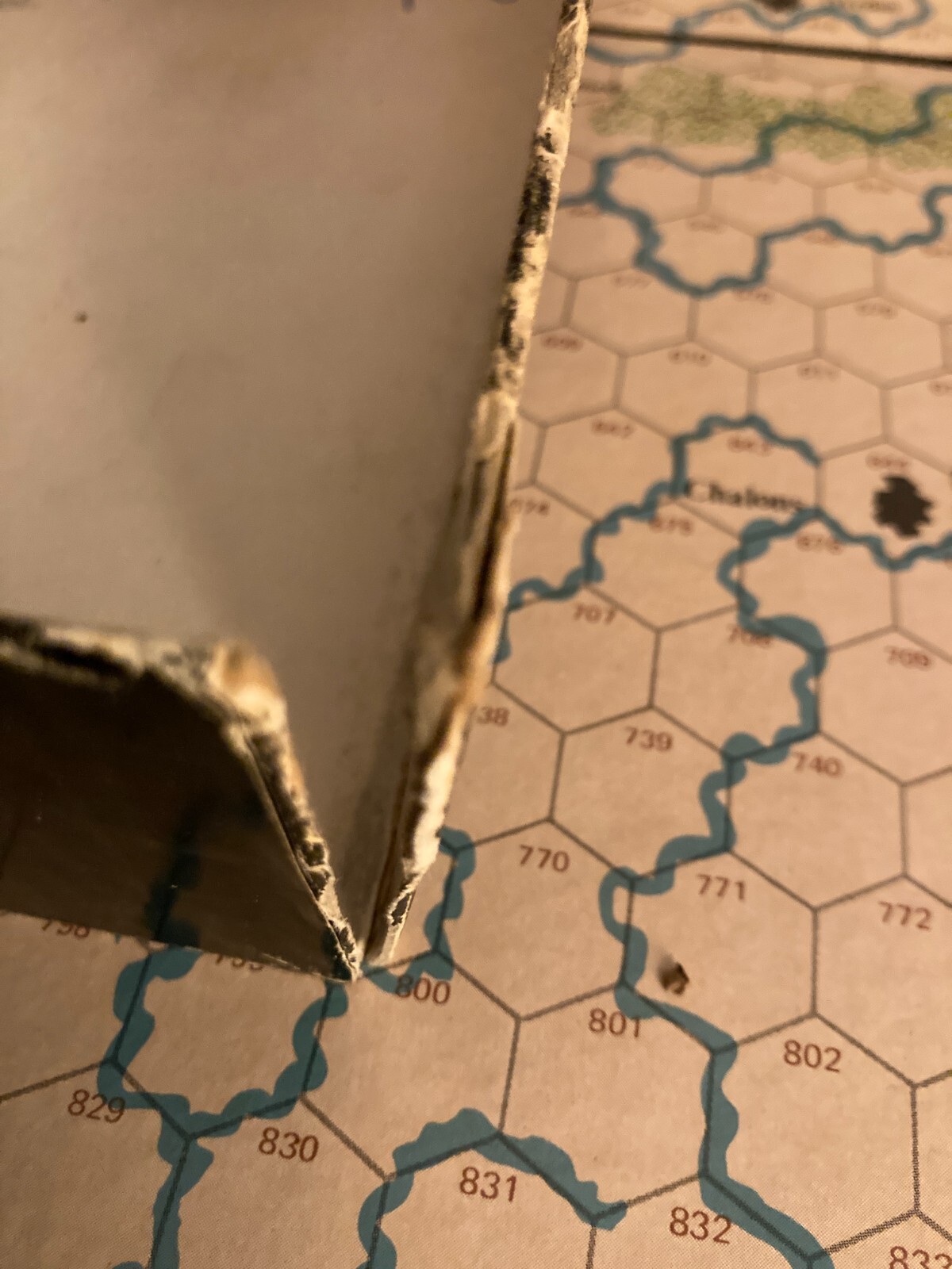 ORIG 1972 FRANCE, 1940 AVALON HILL BOARD GAME 840 APPEARS COMPLETE~GERMAN BLITZ