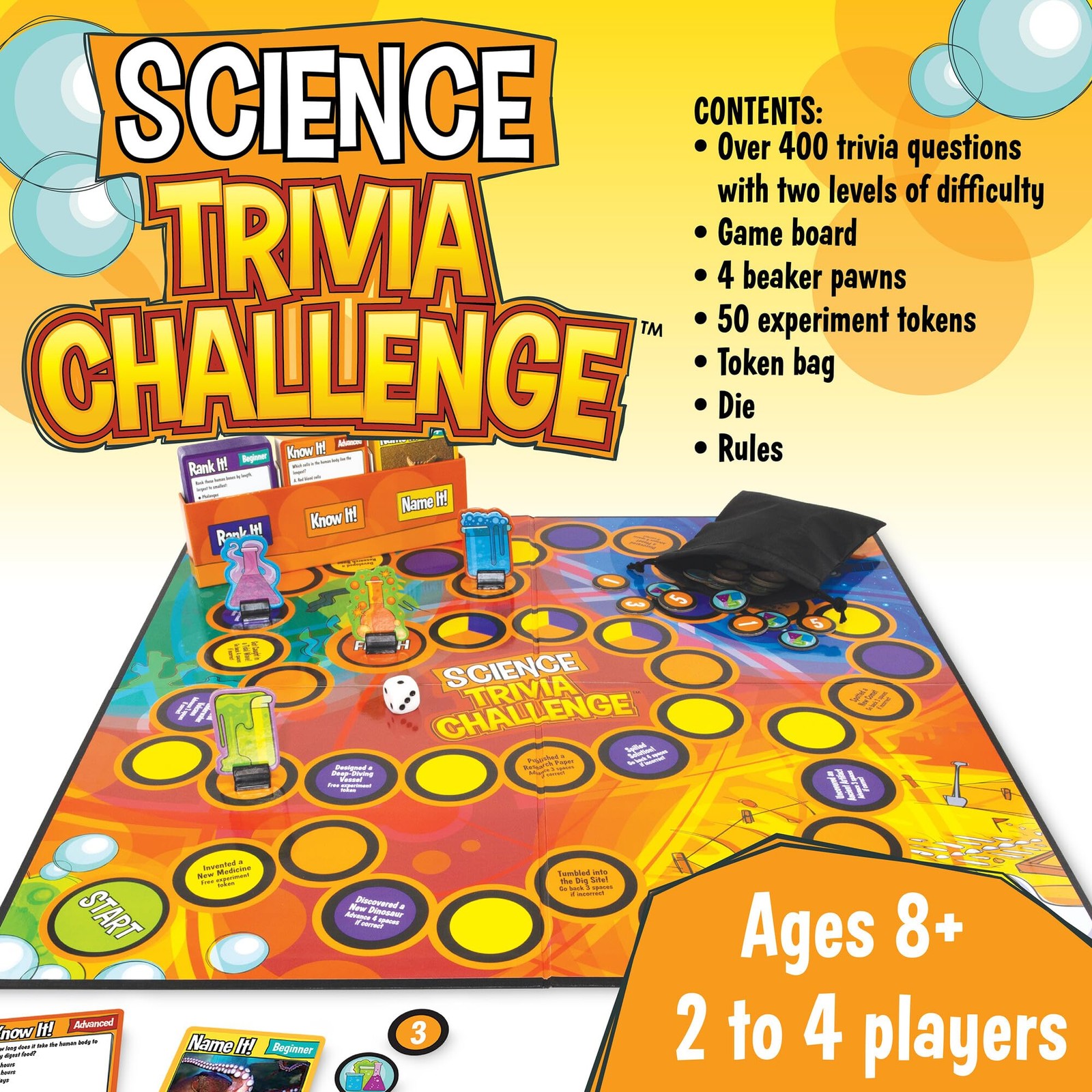 Science Trivia Challenge Game – Educational & Fun Game for Families & Ages 7 …