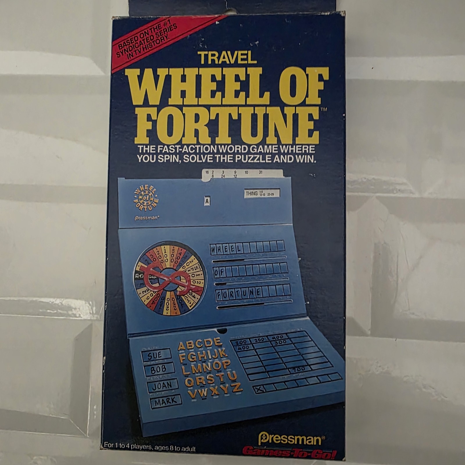 Wheel of Fortune Travel Edition – Pressman 2255