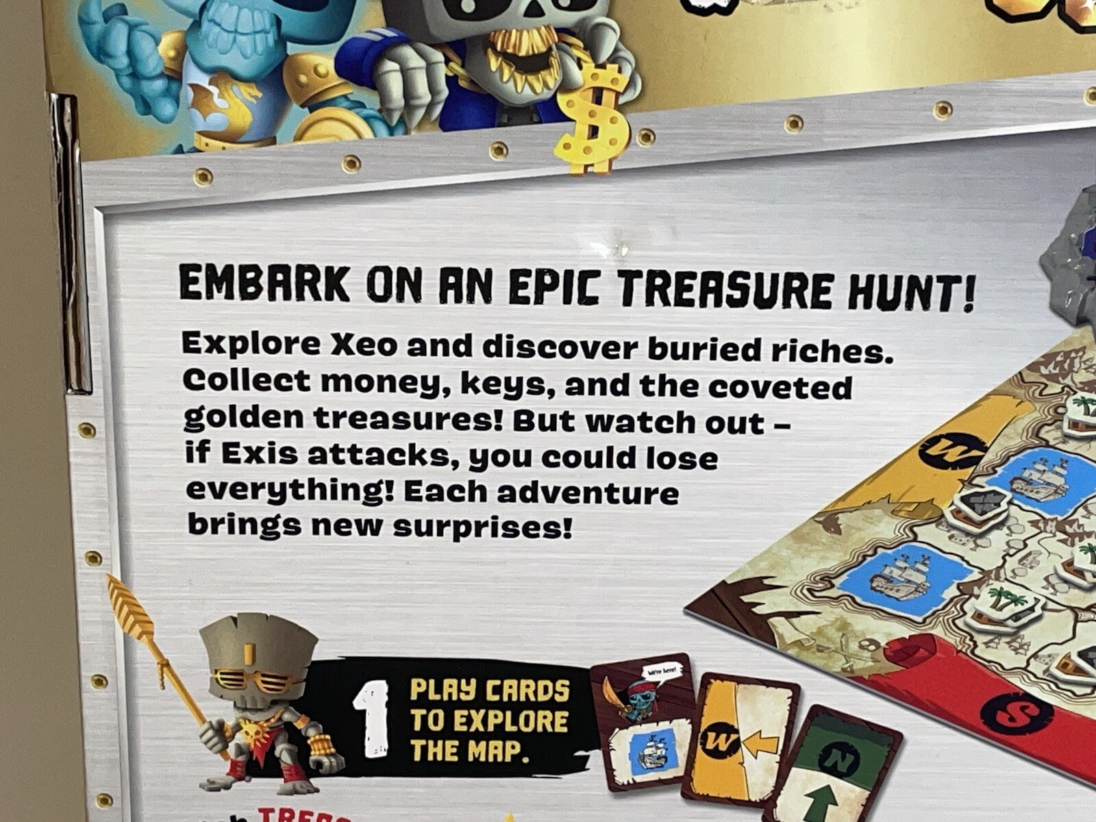 Quest for Gold Board Game Treasure X Marks the Spot Wonder Forge