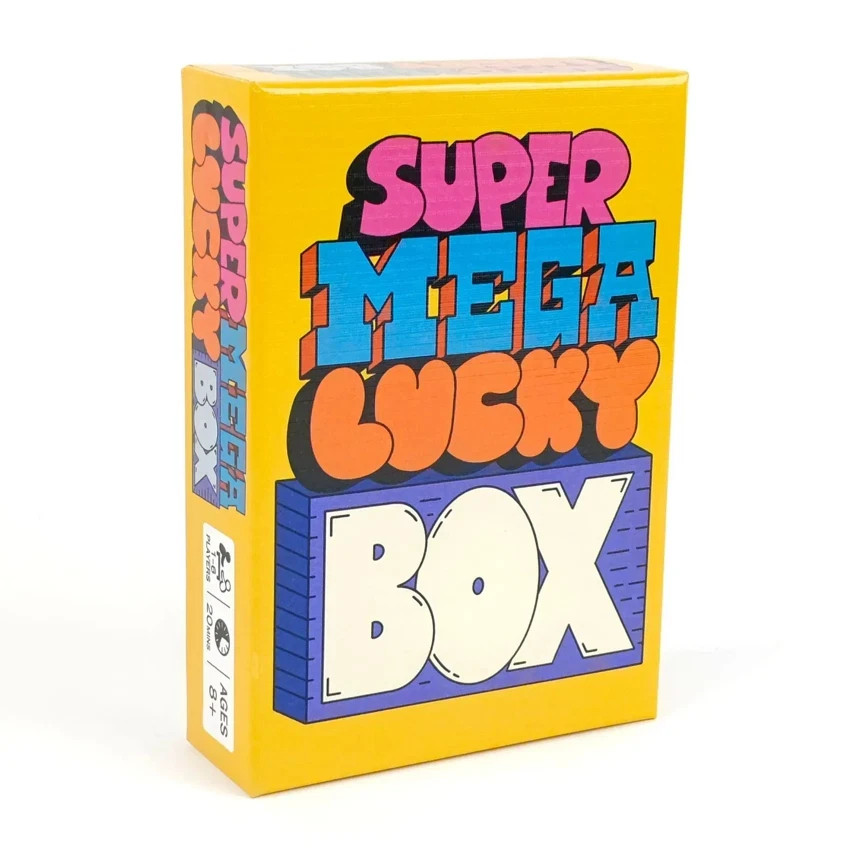 Super Mega Lucky Box Fun Game 1–6 Players Family Party Game