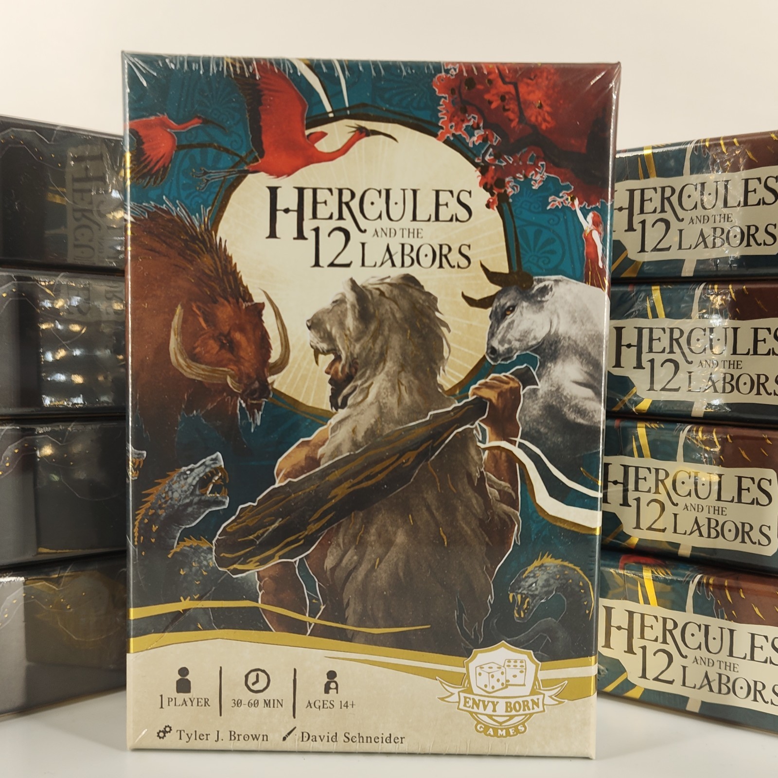 Lot of 9 – Hercules and the 12 Labors – Envy Born Games Read Description*