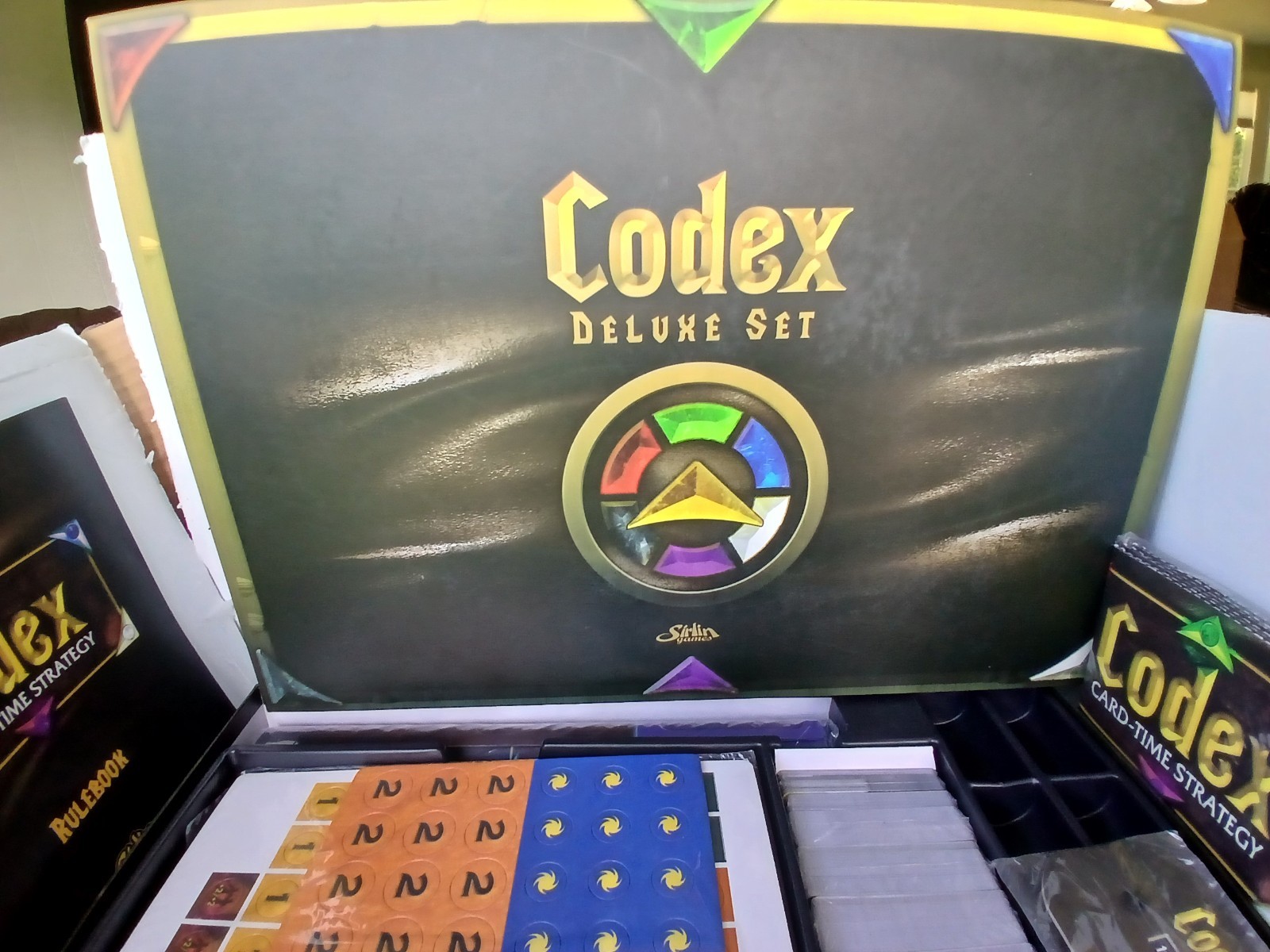 Codex Deluxe Set Board Game Sirlin Games Never Used Condition Free Ship 6526