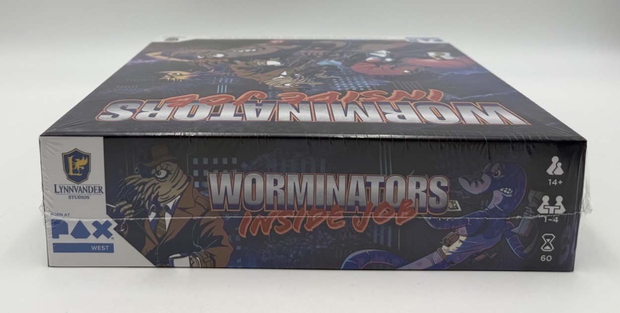 Worminators Inside Job Board Game 1-4 Players Ages 14+ ~ Sealed