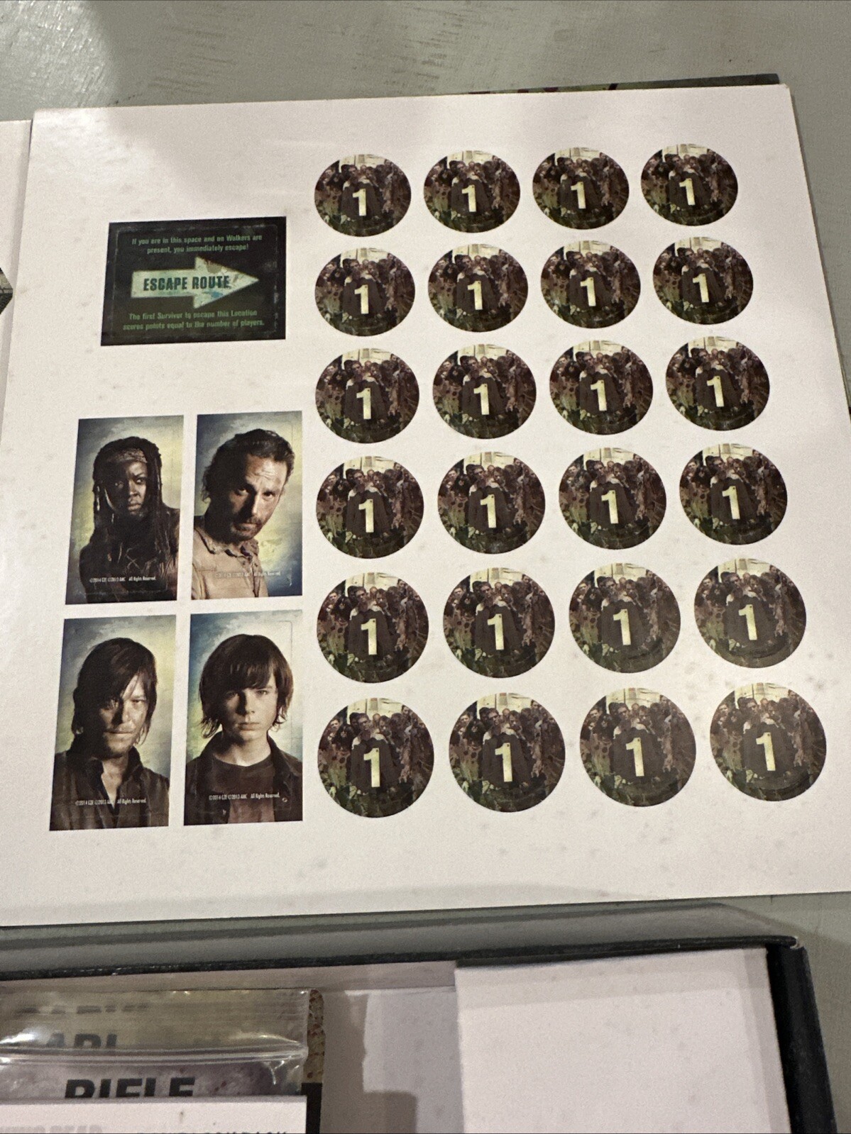 AMC The Walking Dead Don’t Look Back Dice Game Cryptozoic