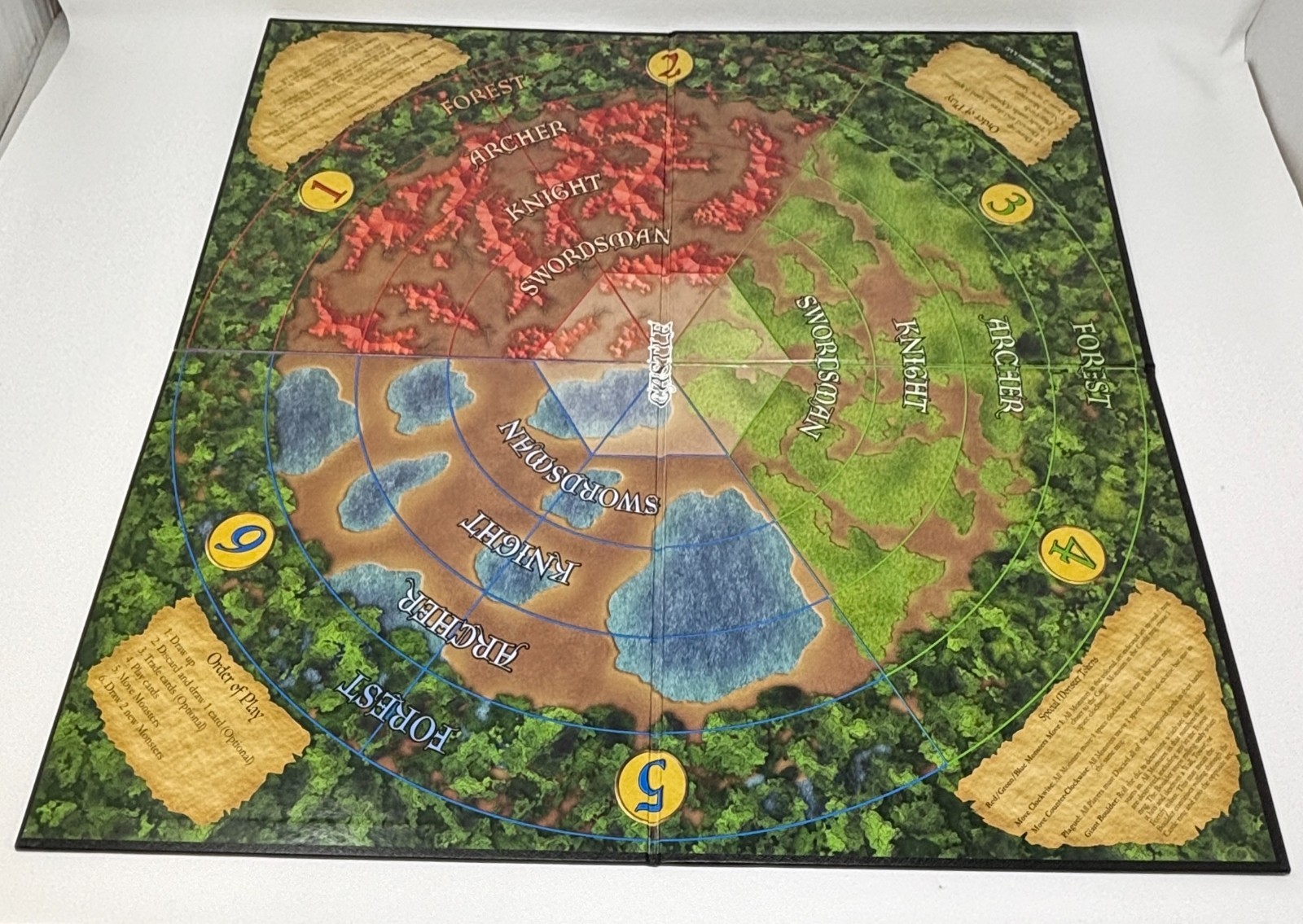Castle Panic (2010, 1st edition) w/ Wizards Tower expansion & Feather Promo