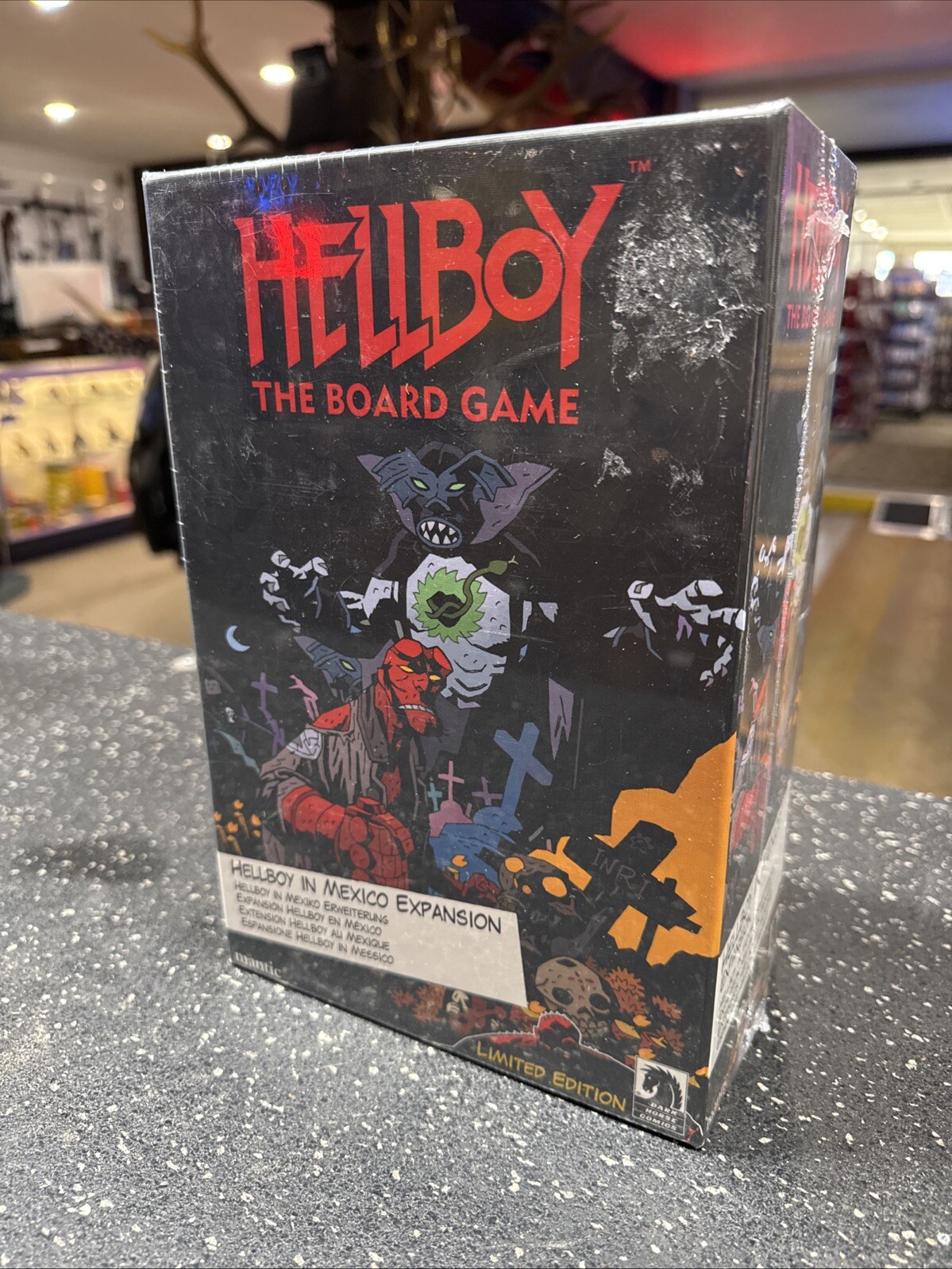 Hellboy The Board Game Hellboy in Mexico Expansion Horror Game By Mantic Games