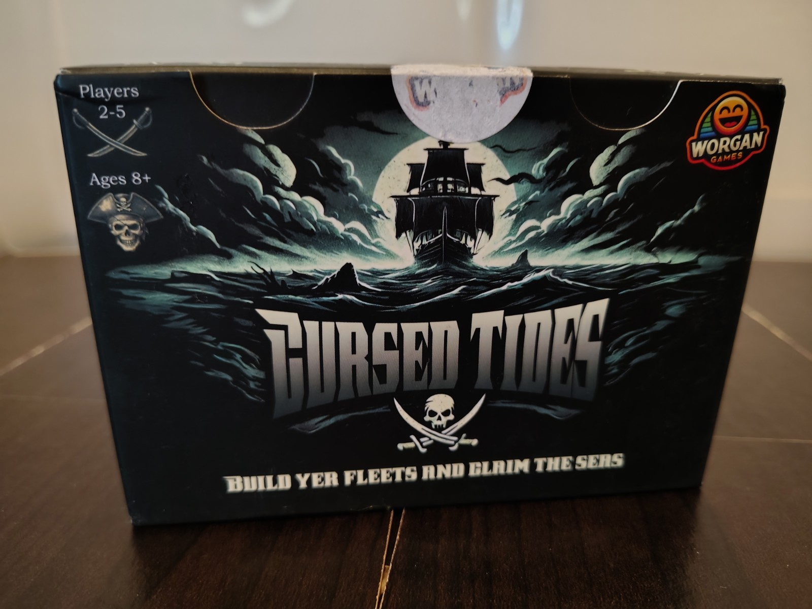 Bundle ~ 2 NEW / SEALED Worgan Games ~ Spooky Goose & Cursed Tides ~ Family Game