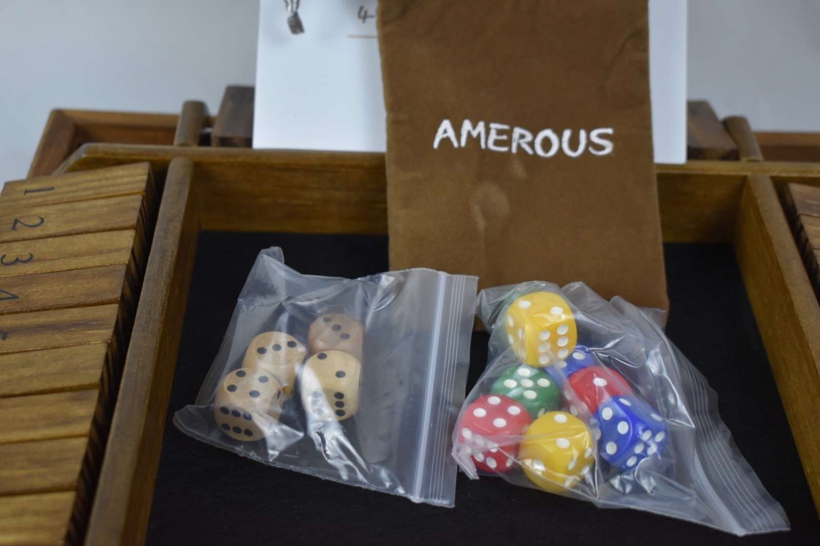 Shut The Box From AMEROUS – 4 Player Game