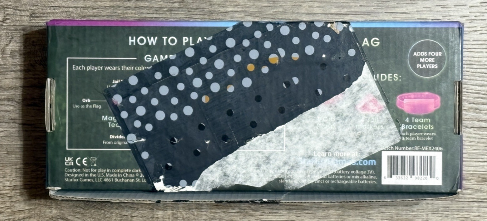 Starlux Games Capture the Flag Redux: Magenta 3-Team Expansion Set Light Up Game