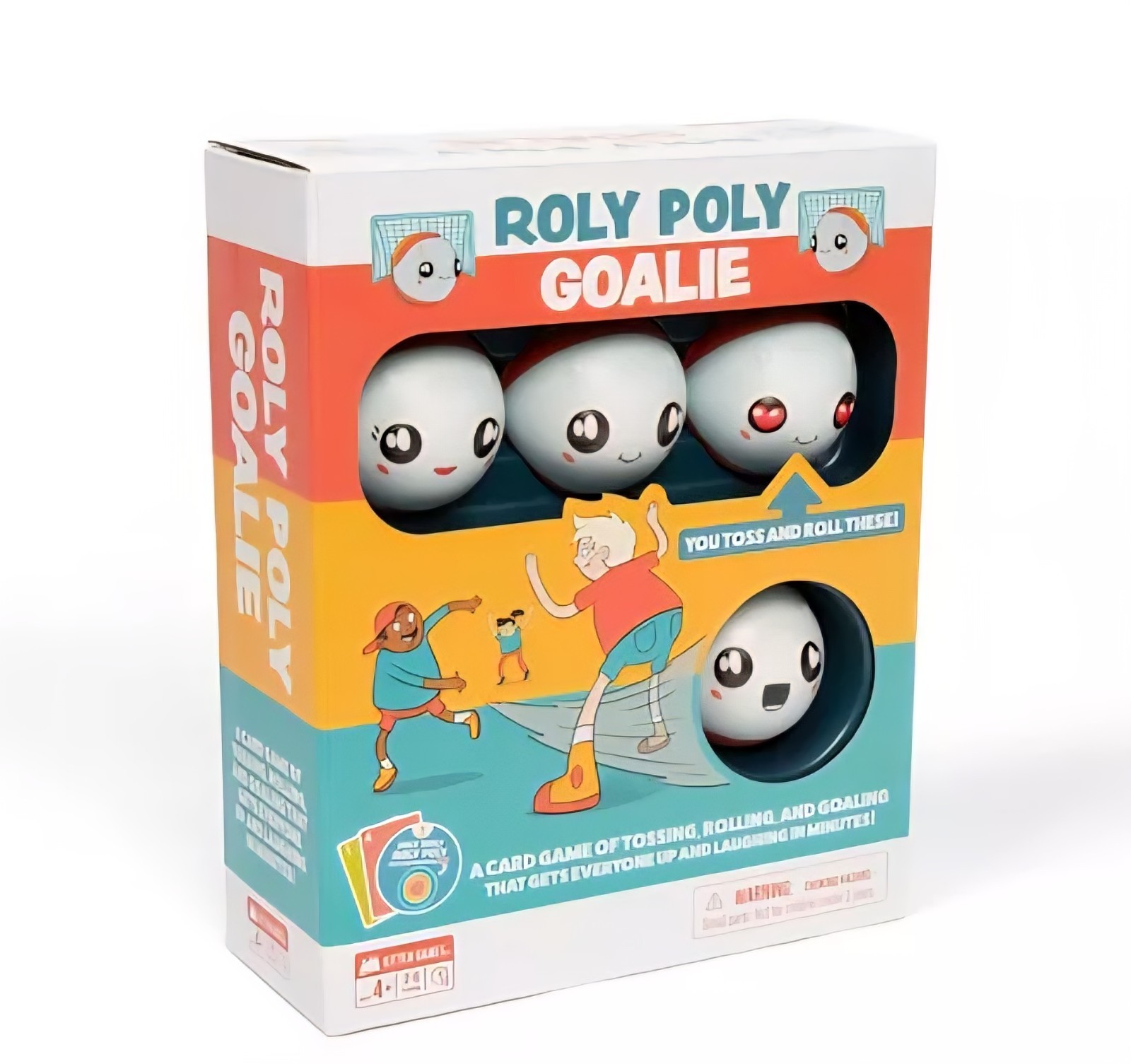 Kitten Games Roly Poly Goalie Board Game Family Bonding Counting Skills New