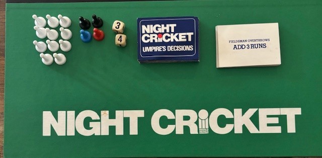 VINTAGE 1978 – World Series Cricket WSC -Night Cricket Board Game – RARE