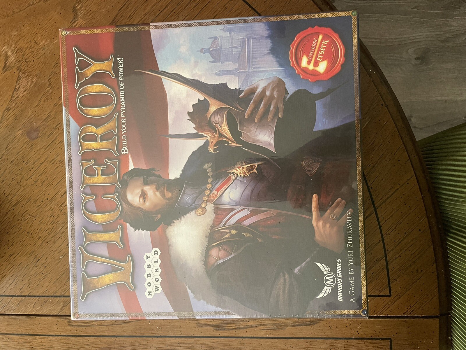 VICEROY Game board by Mayday Games. New and factory sealed.