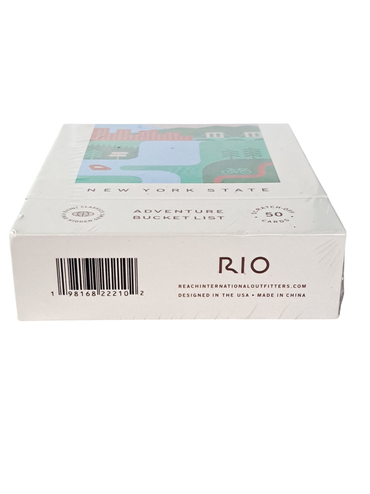 BRAND NEW — New York Adventure Bucket List 50 Scratch-Off Cards RIO
