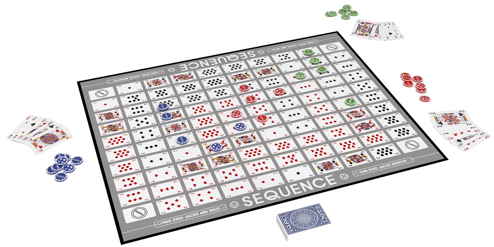 Sequence Premium Edition – Stunning Set with Giant Board (20.25 x 26.25 inche…