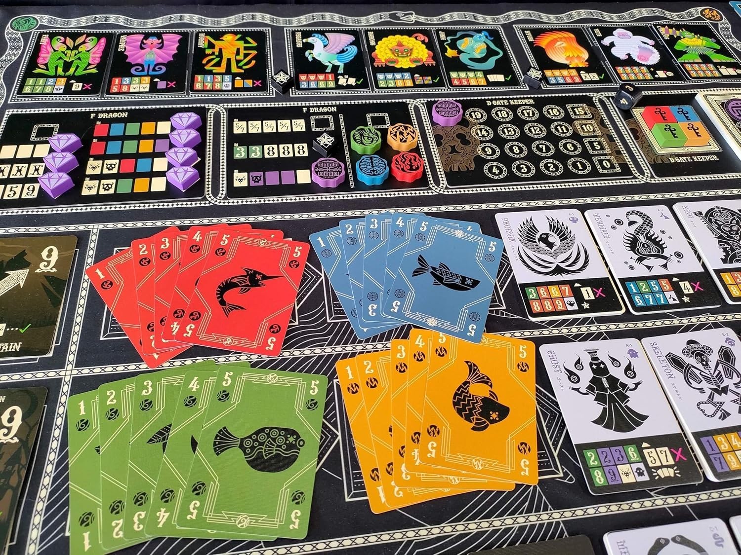 ETERNAL DECKS 1-4 players 30 mins co-operative Board Game Card Game Market Japan