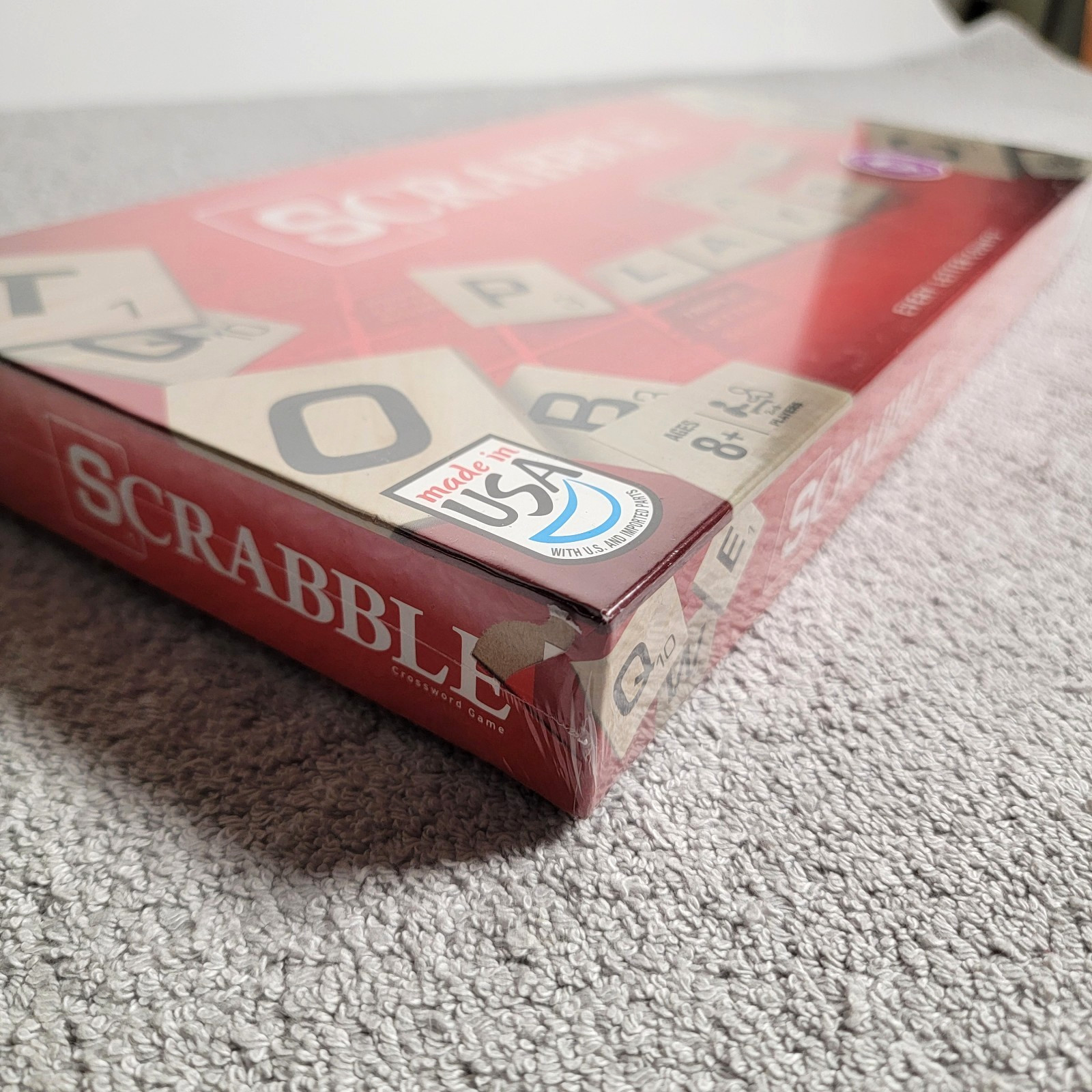 Scrabble Crossword Board Game Hasbro New 2013 Crossword Game *Sealed*