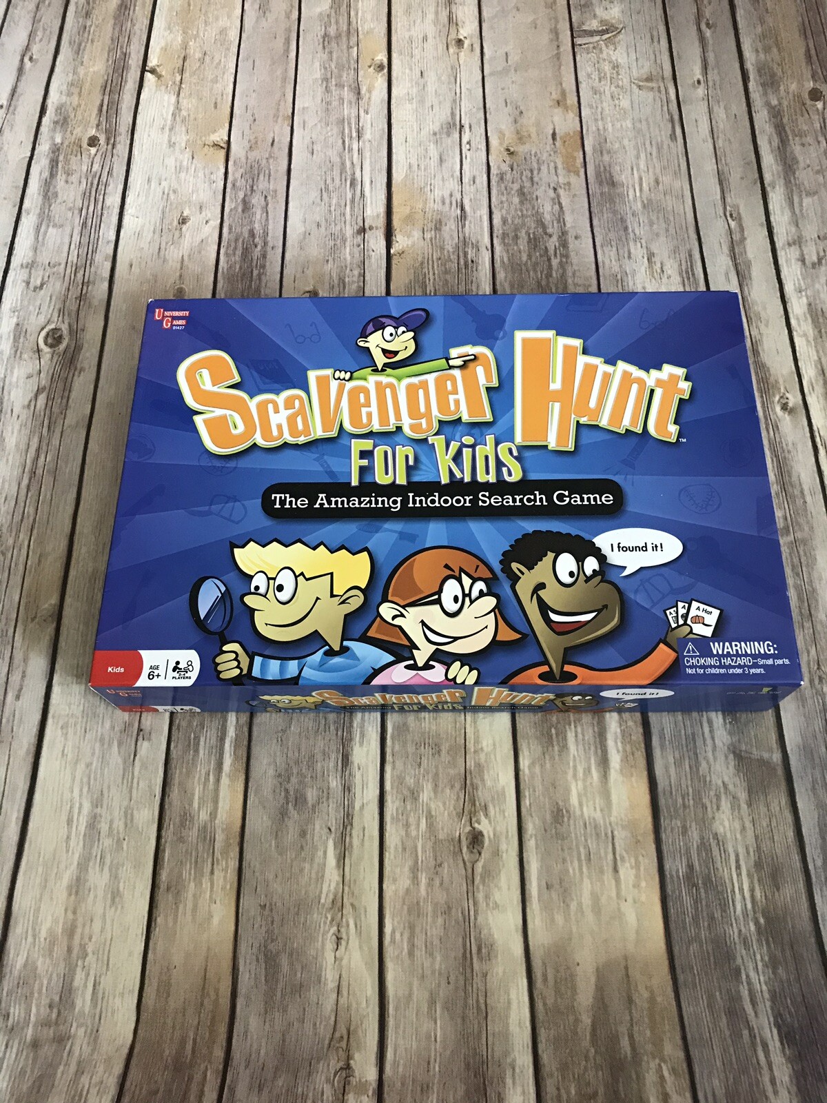 Scavenger Hunt for Kids Board Game Brand Indoor Search Game University Games