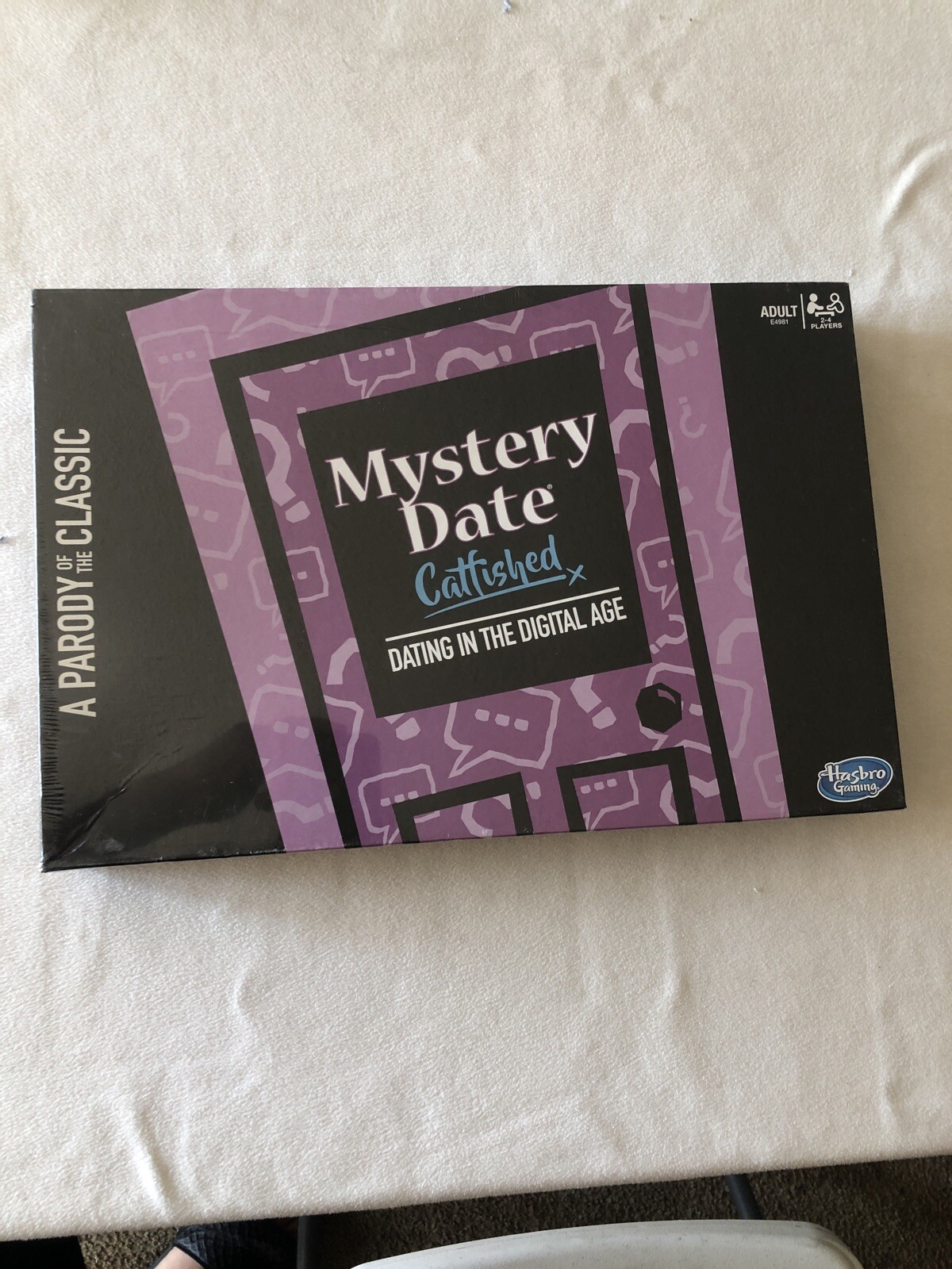 NEW Hasbro Classic Mystery Date Catfished (Dating In The Digital Age) Board Game