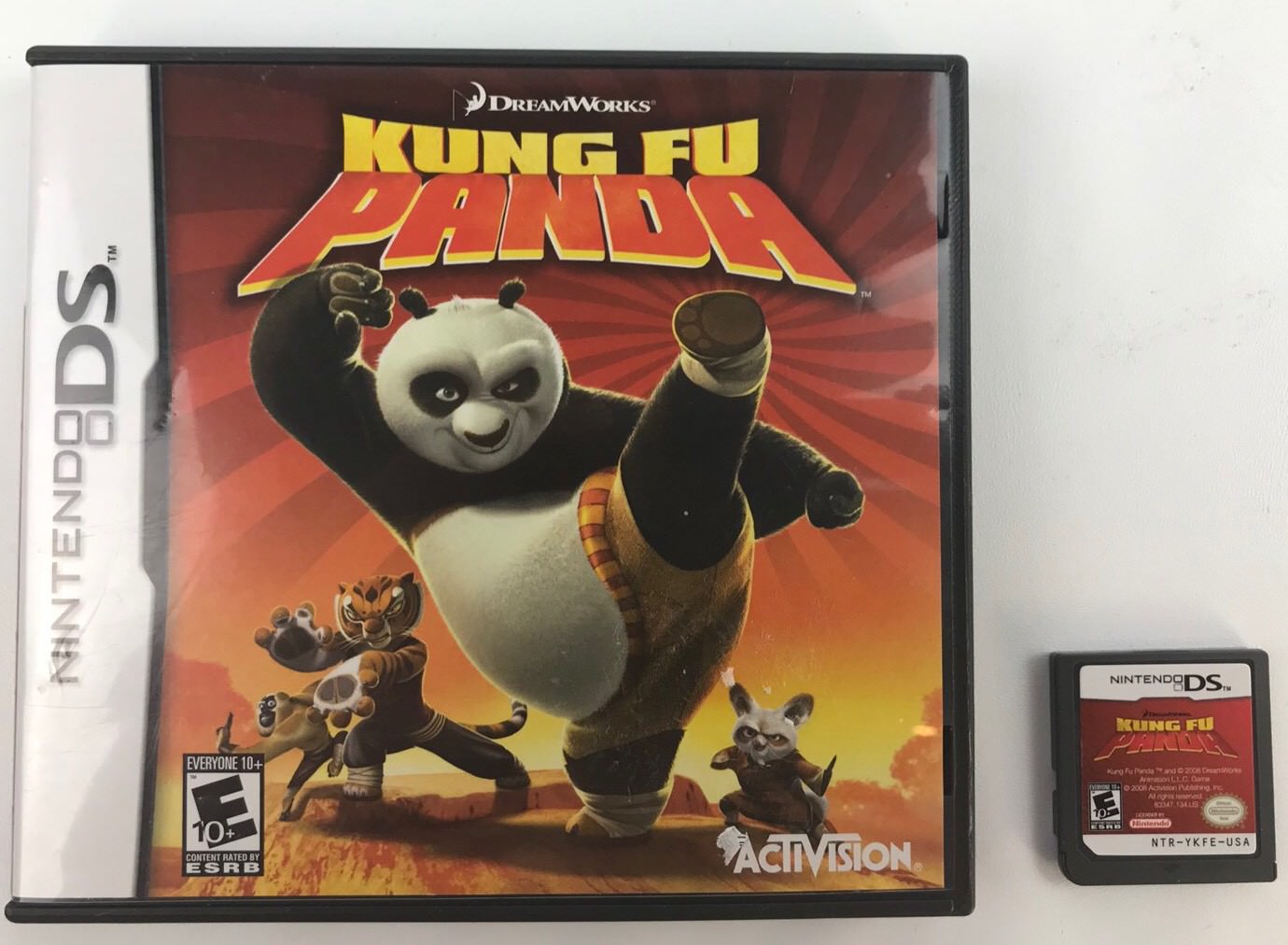 Kung Fu Panda Nintendo DS Video Game And Case No Instruction Booklet Dream Works
