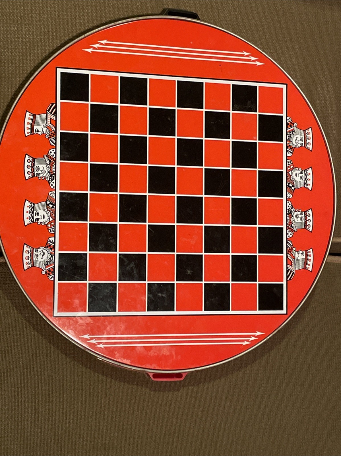 Vintage Chinese Checkers Game Pixie All Metal Game Board by Steven Mfg Co RARE!